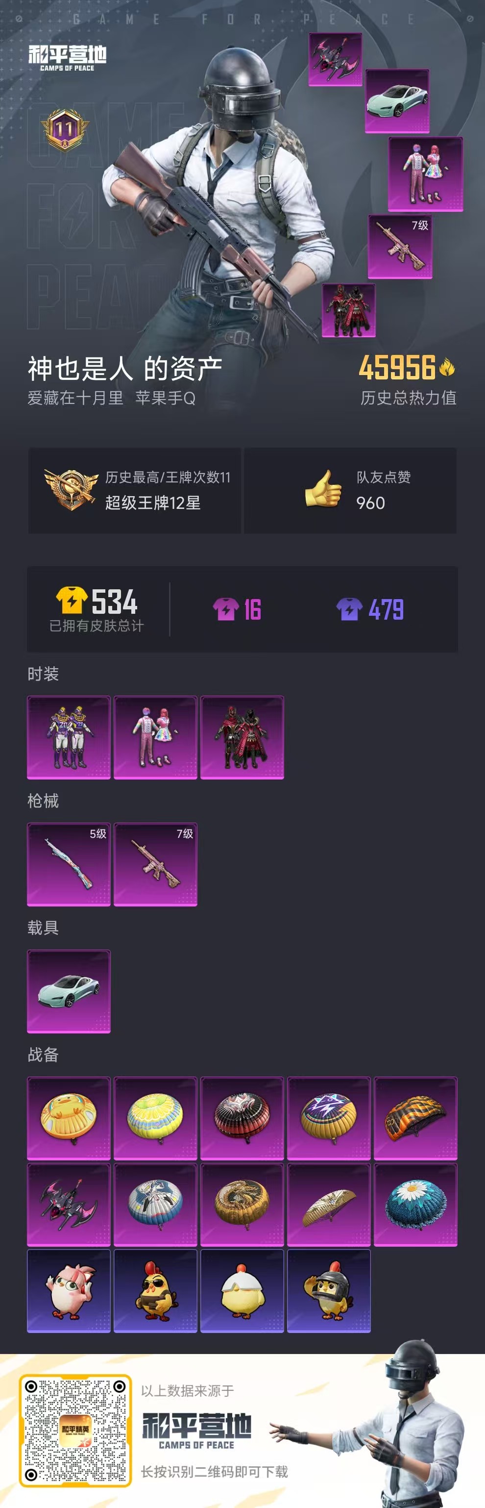 HPSJ3416070和平精英账号详情图4 HPSJ3416070和平精英账号详情图4