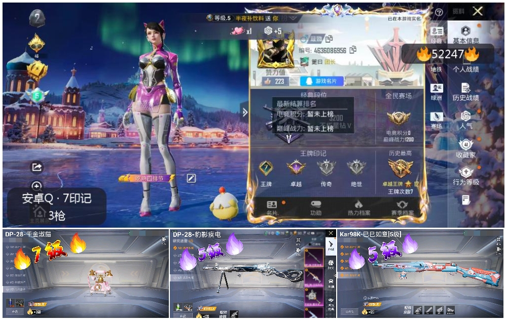 HPSJ3417535和平精英账号详情图3 HPSJ3417535和平精英账号详情图3