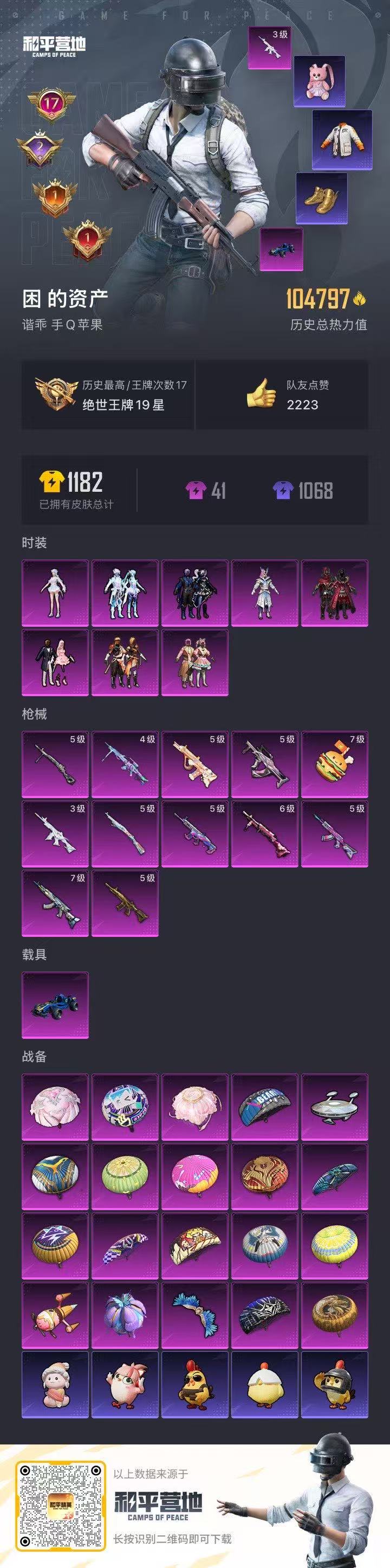 HPSJ3416058和平精英账号详情图2 HPSJ3416058和平精英账号详情图2