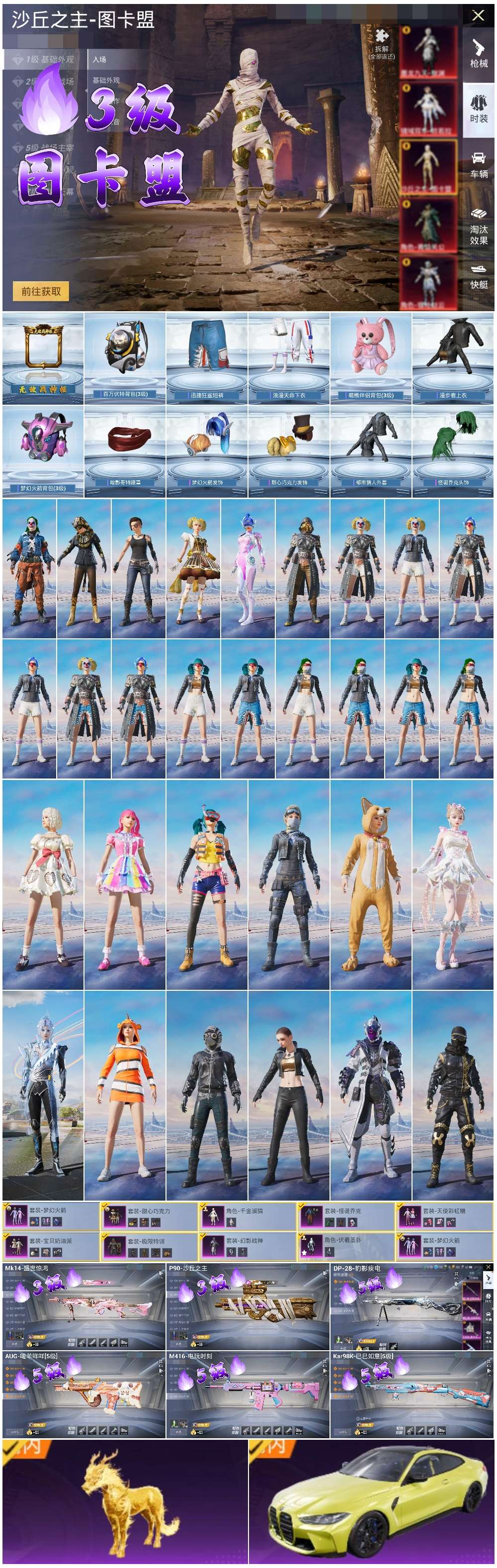 HPSJ3417612和平精英账号详情图3 HPSJ3417612和平精英账号详情图3