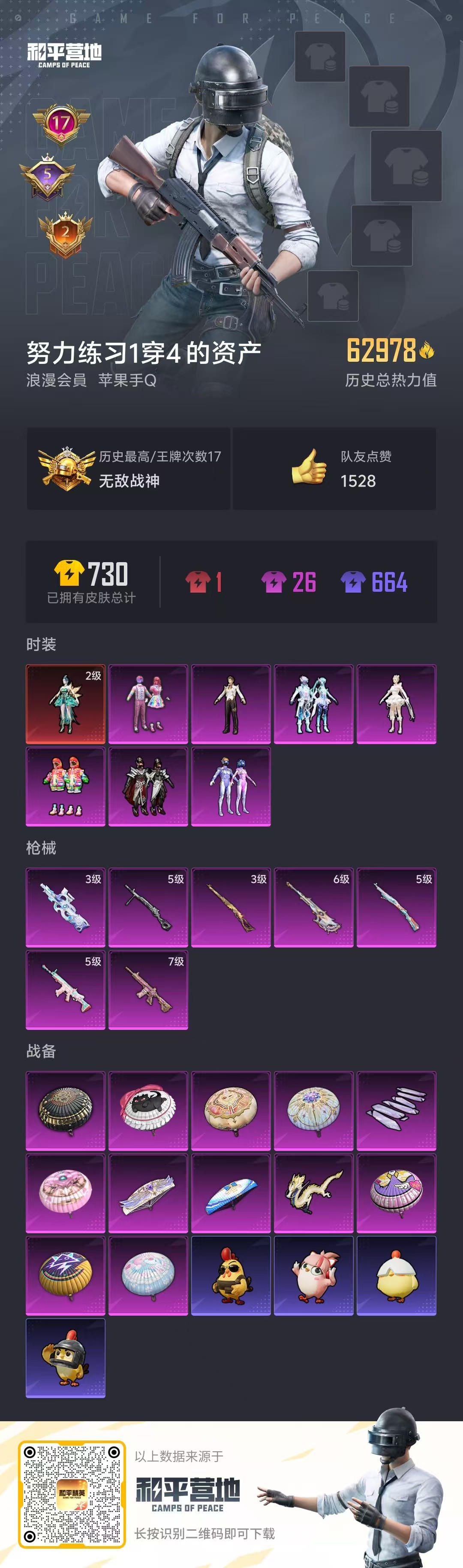 HPSJ3416054和平精英账号详情图3 HPSJ3416054和平精英账号详情图3