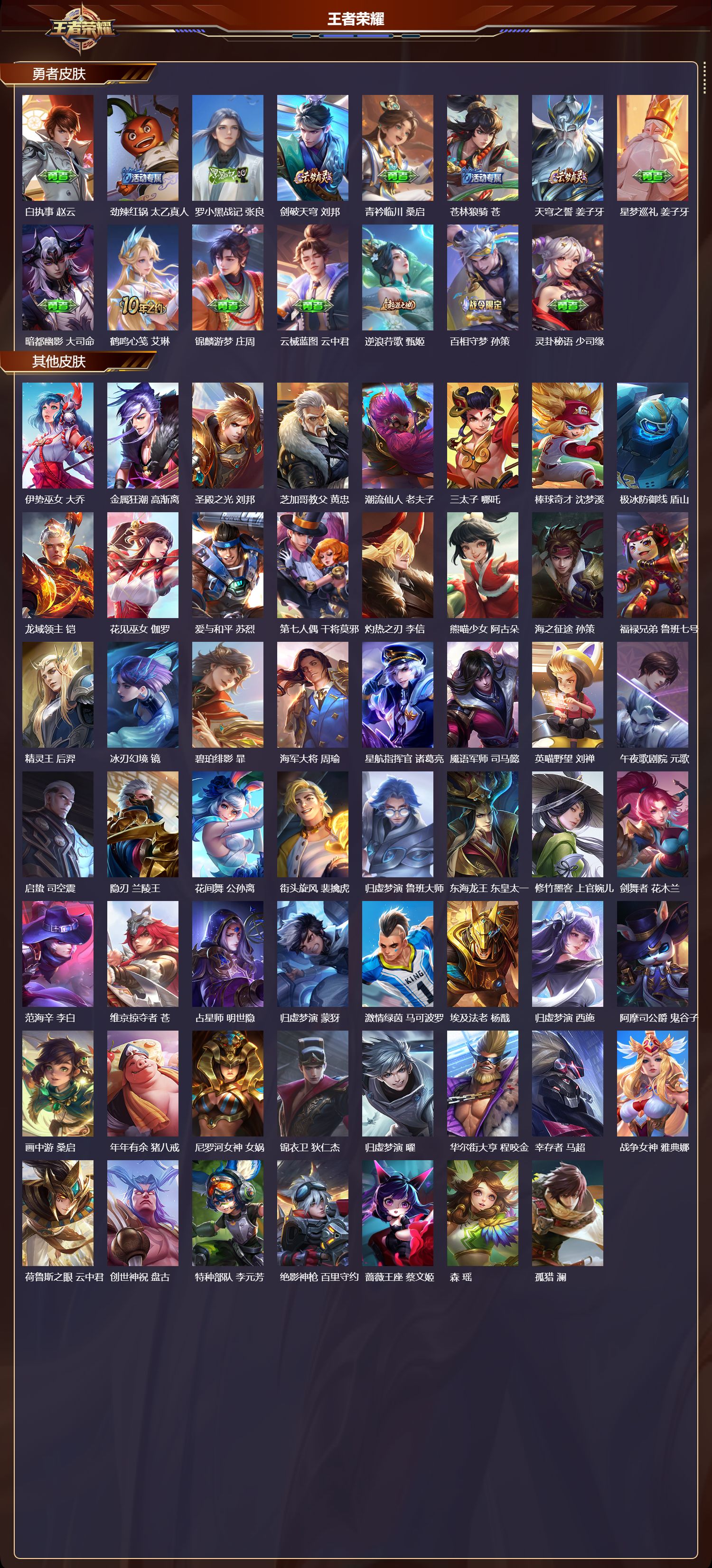 WZMK3410975王者荣耀账号详情图5 WZMK3410975王者荣耀账号详情图5