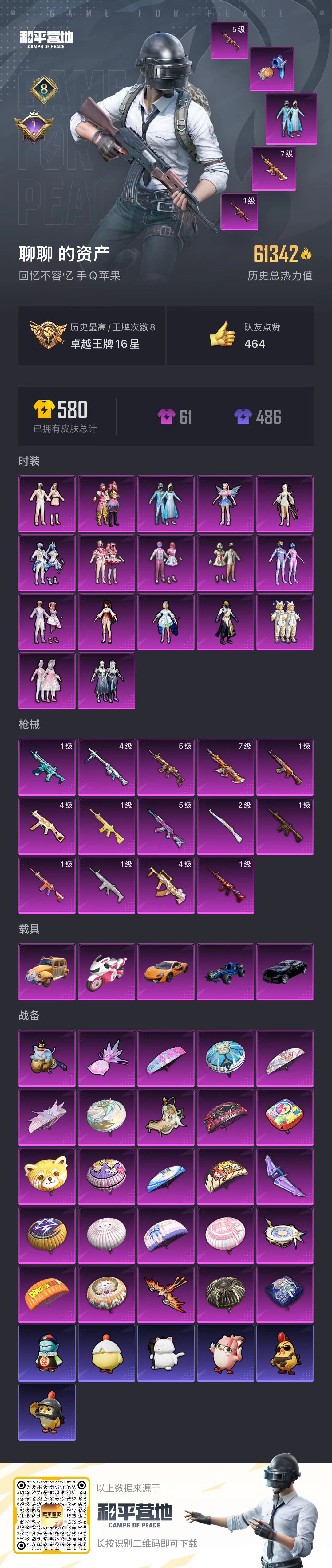 HPSJ3417600和平精英账号详情图4 HPSJ3417600和平精英账号详情图4