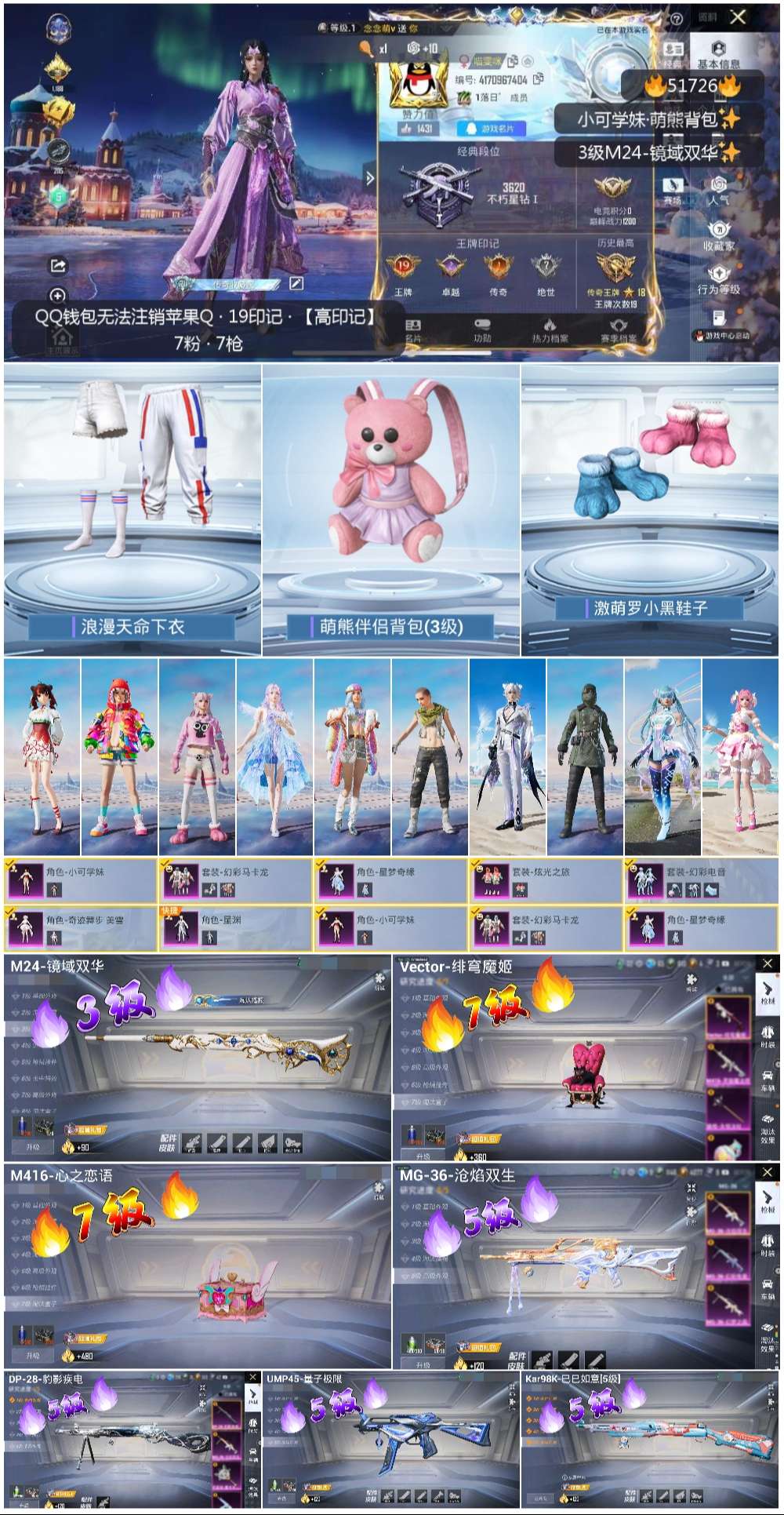 HPSJ3415136和平精英账号详情图3 HPSJ3415136和平精英账号详情图3