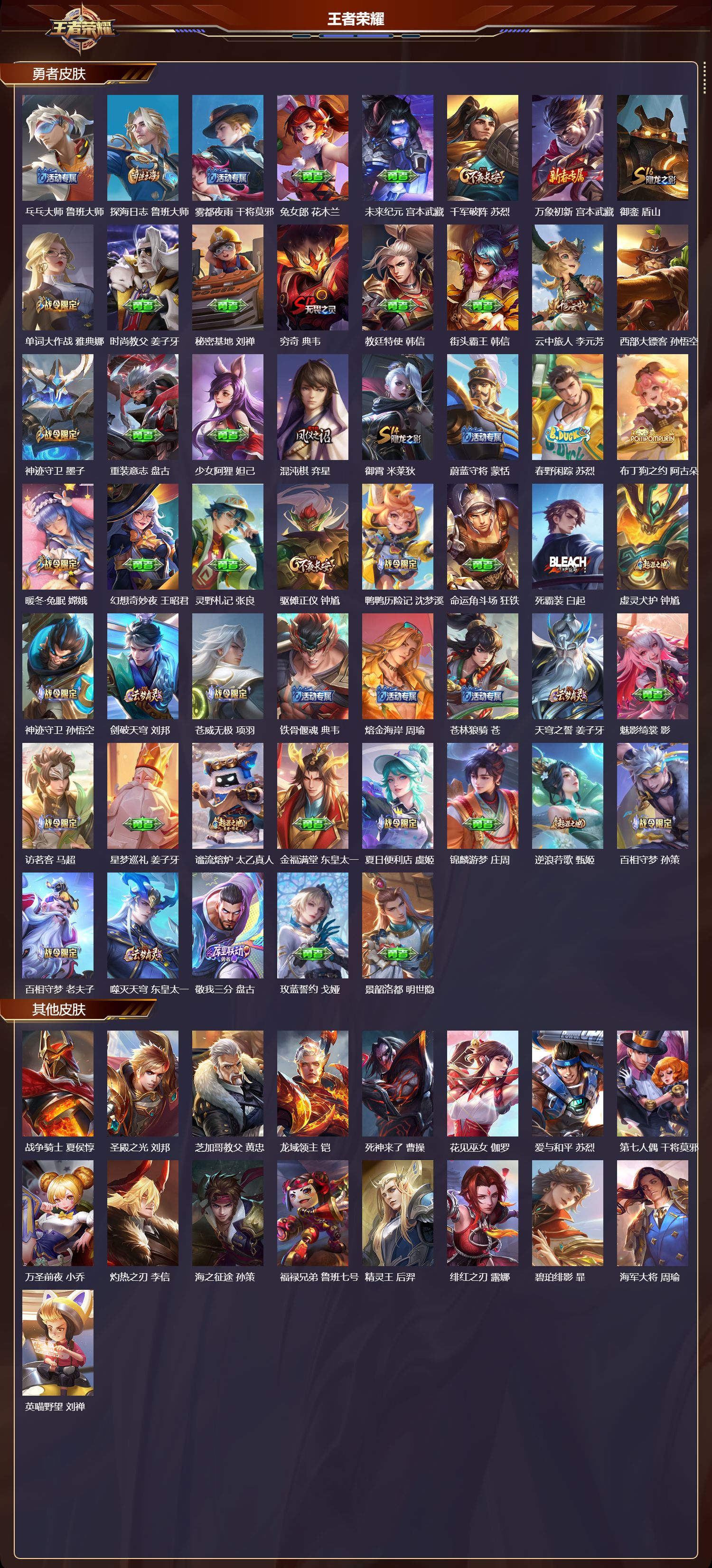 WZMK3410958王者荣耀账号详情图4 WZMK3410958王者荣耀账号详情图4