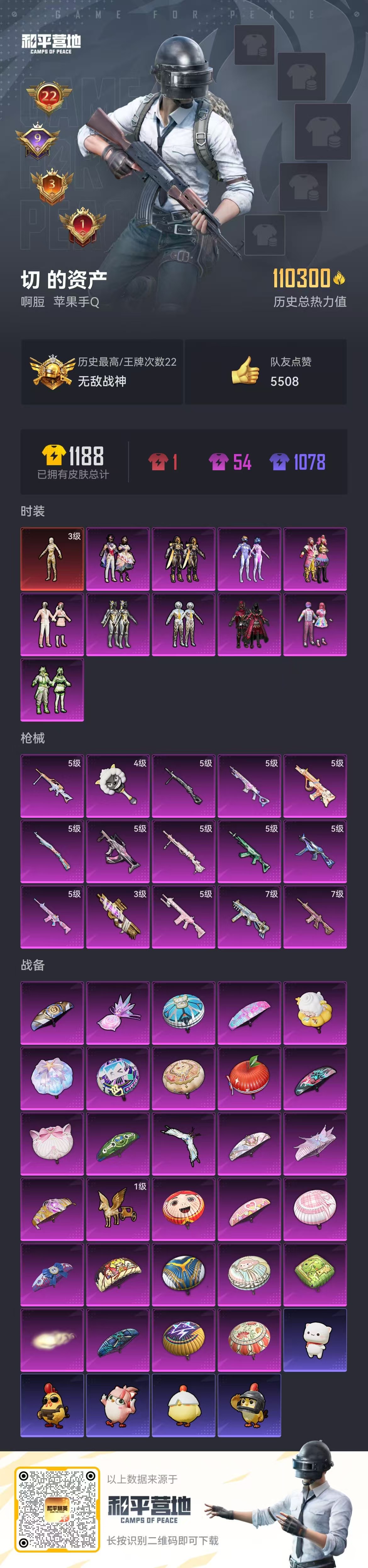 HPSJ3420280和平精英账号详情图3 HPSJ3420280和平精英账号详情图3