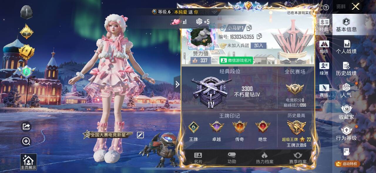 HPSJ3416162和平精英账号详情图5 HPSJ3416162和平精英账号详情图5