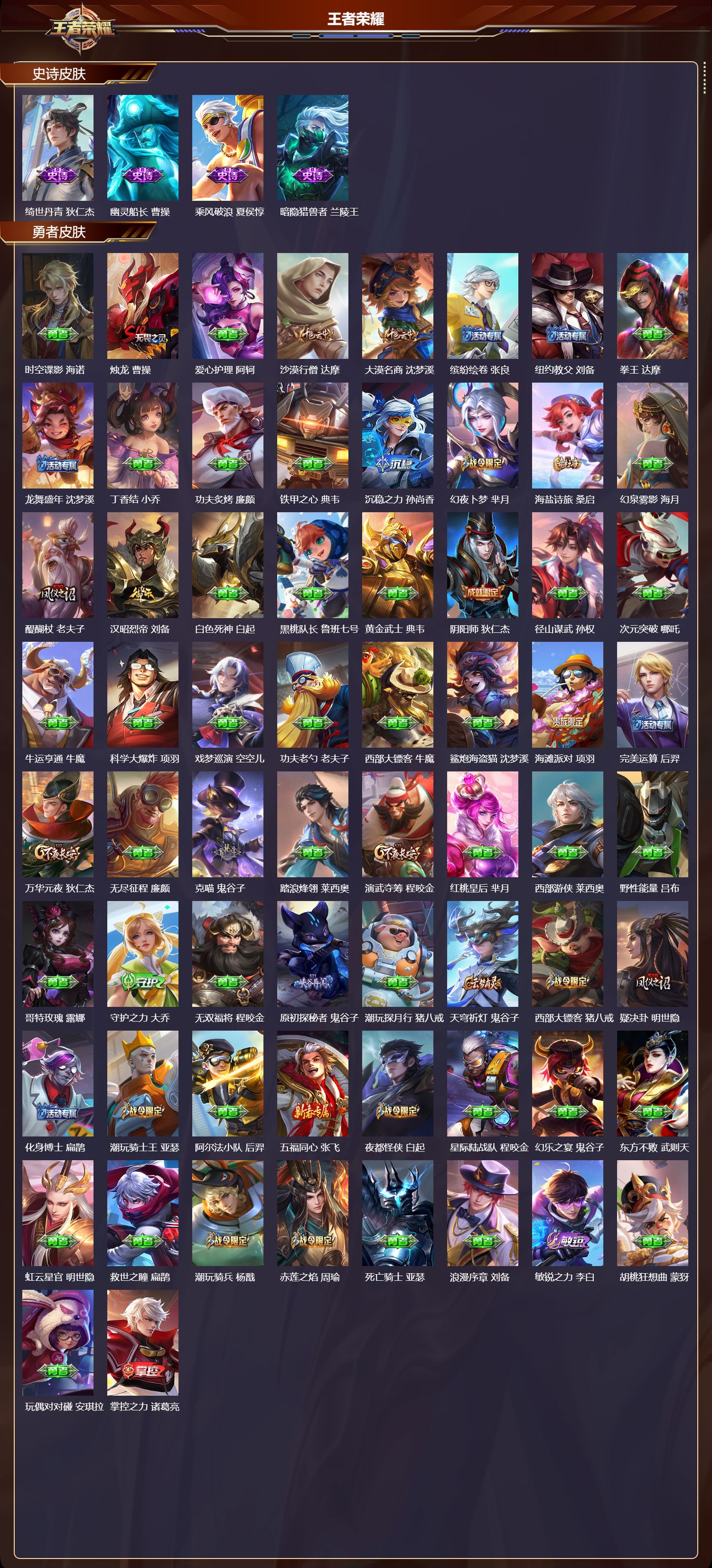 WZMK3412929王者荣耀账号详情图5 WZMK3412929王者荣耀账号详情图5