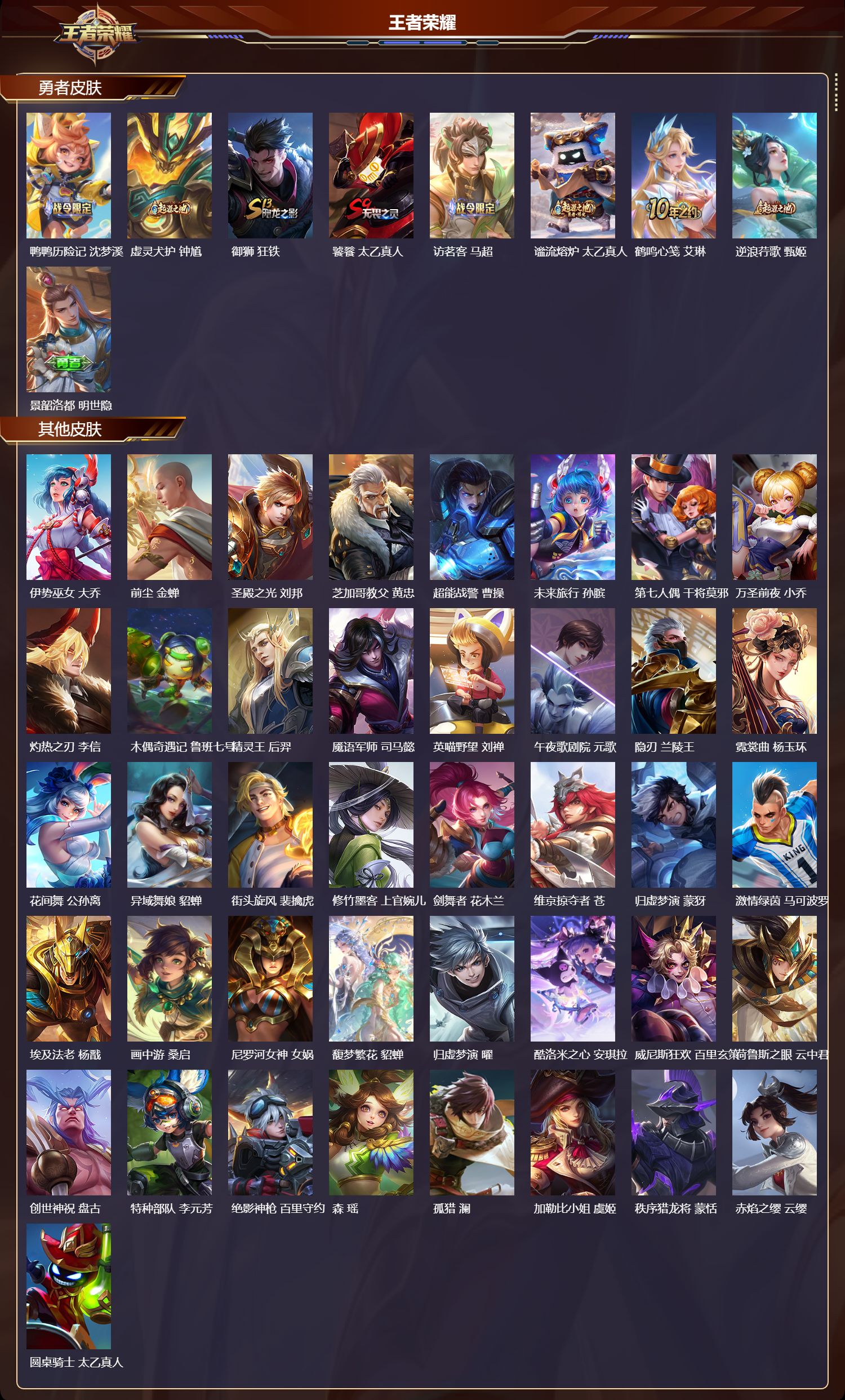 WZMK3412936王者荣耀账号详情图4 WZMK3412936王者荣耀账号详情图4