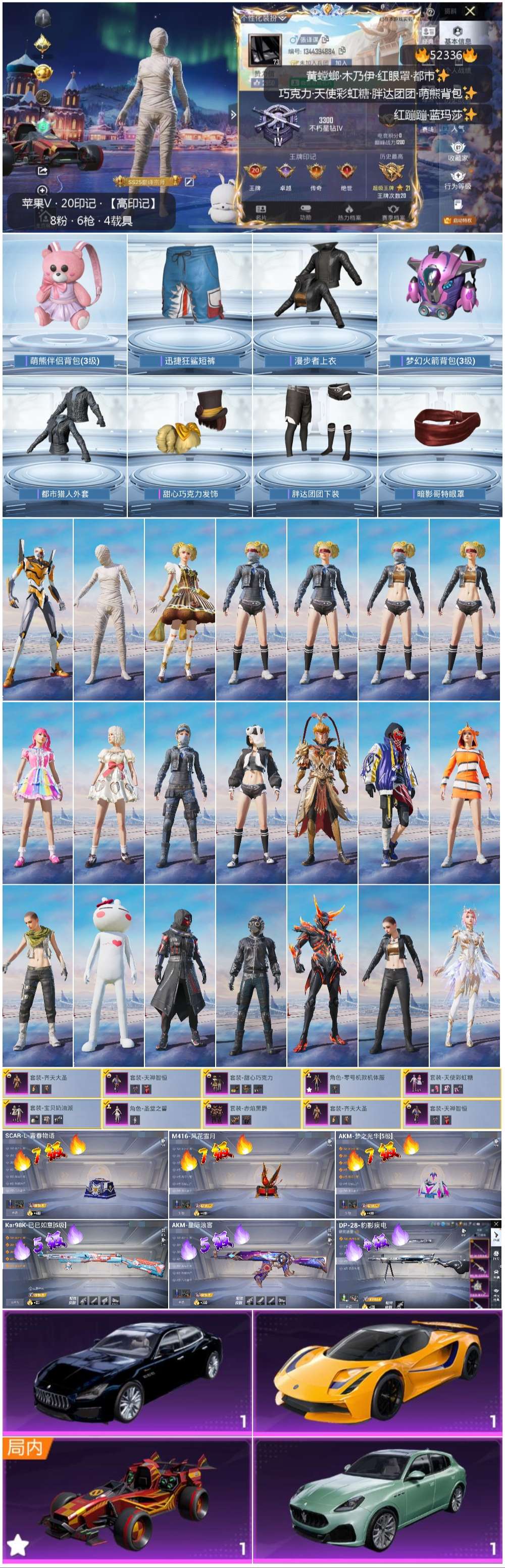 HPSJ3416144和平精英账号详情图3 HPSJ3416144和平精英账号详情图3