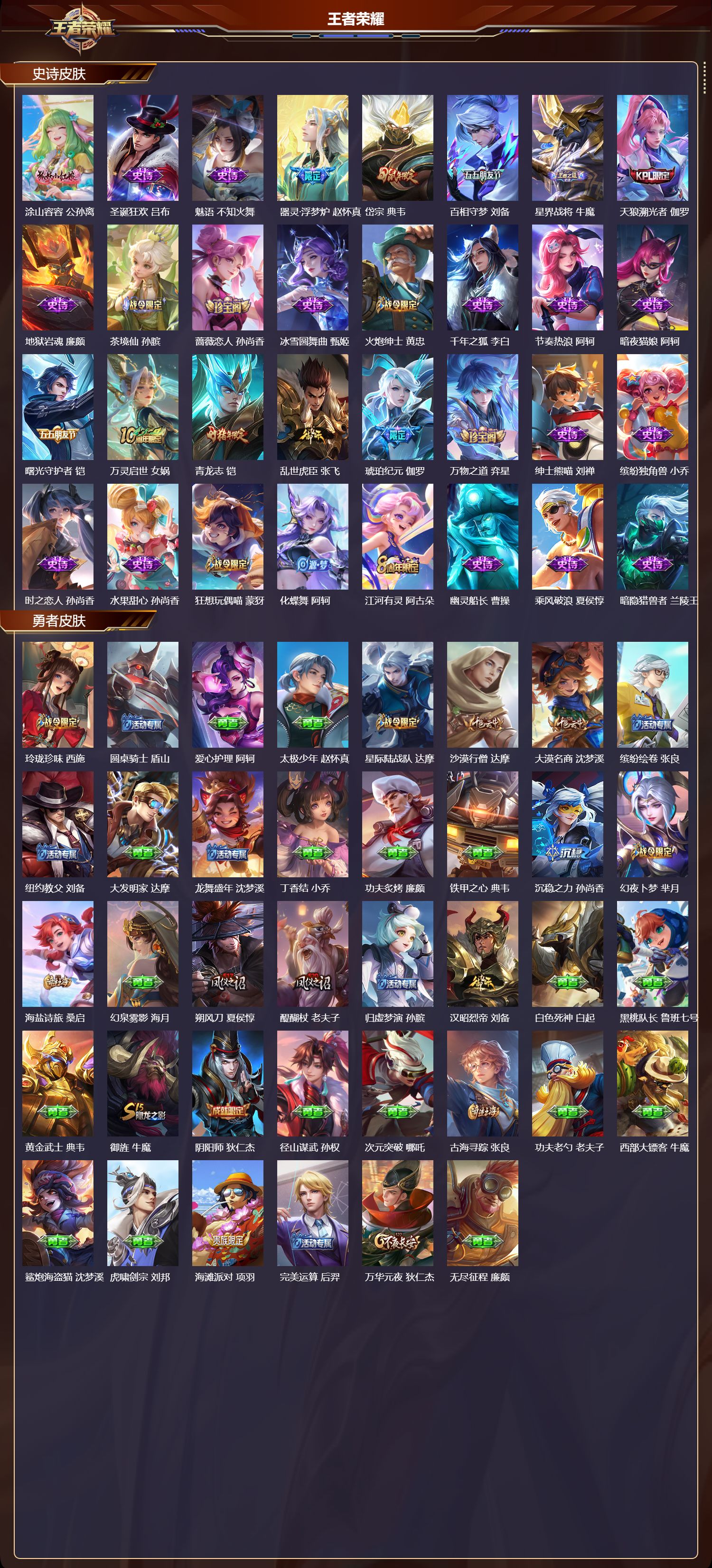 WZMK3412899王者荣耀账号详情图3