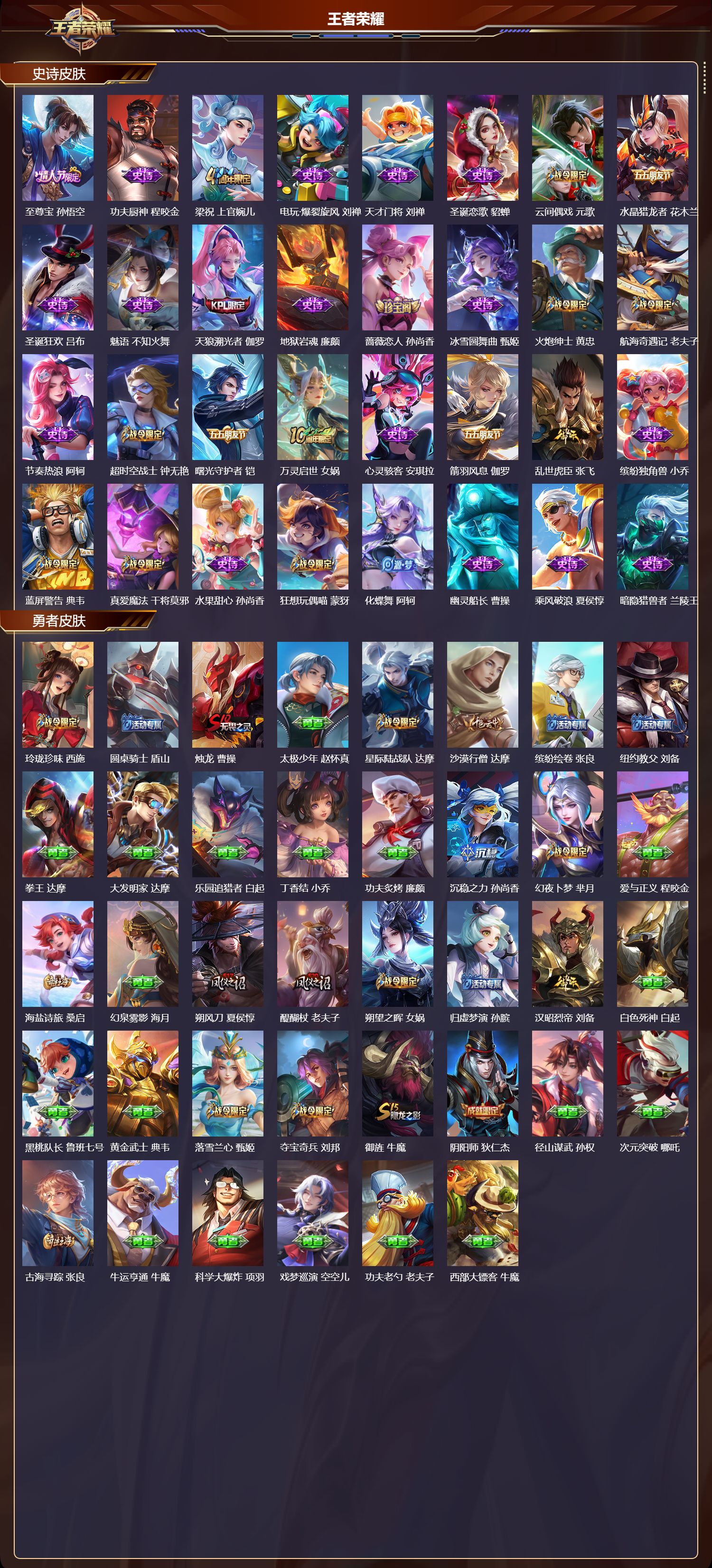 WZMK3463138王者荣耀账号详情图3 WZMK3463138王者荣耀账号详情图3