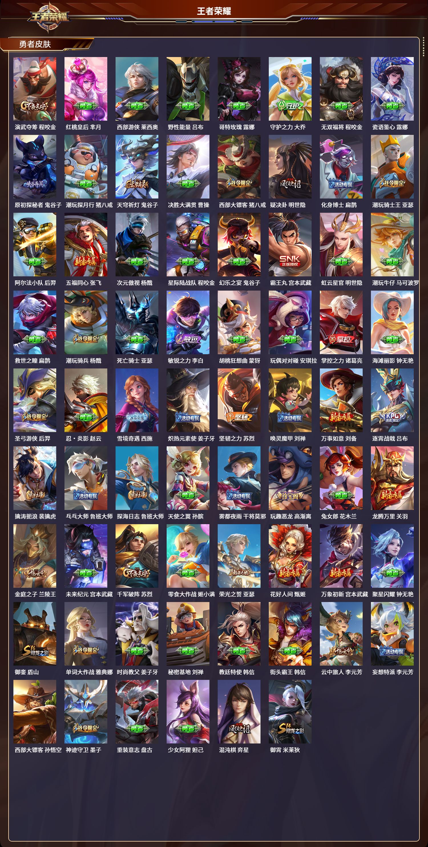 WZCMW415565王者荣耀账号详情图8