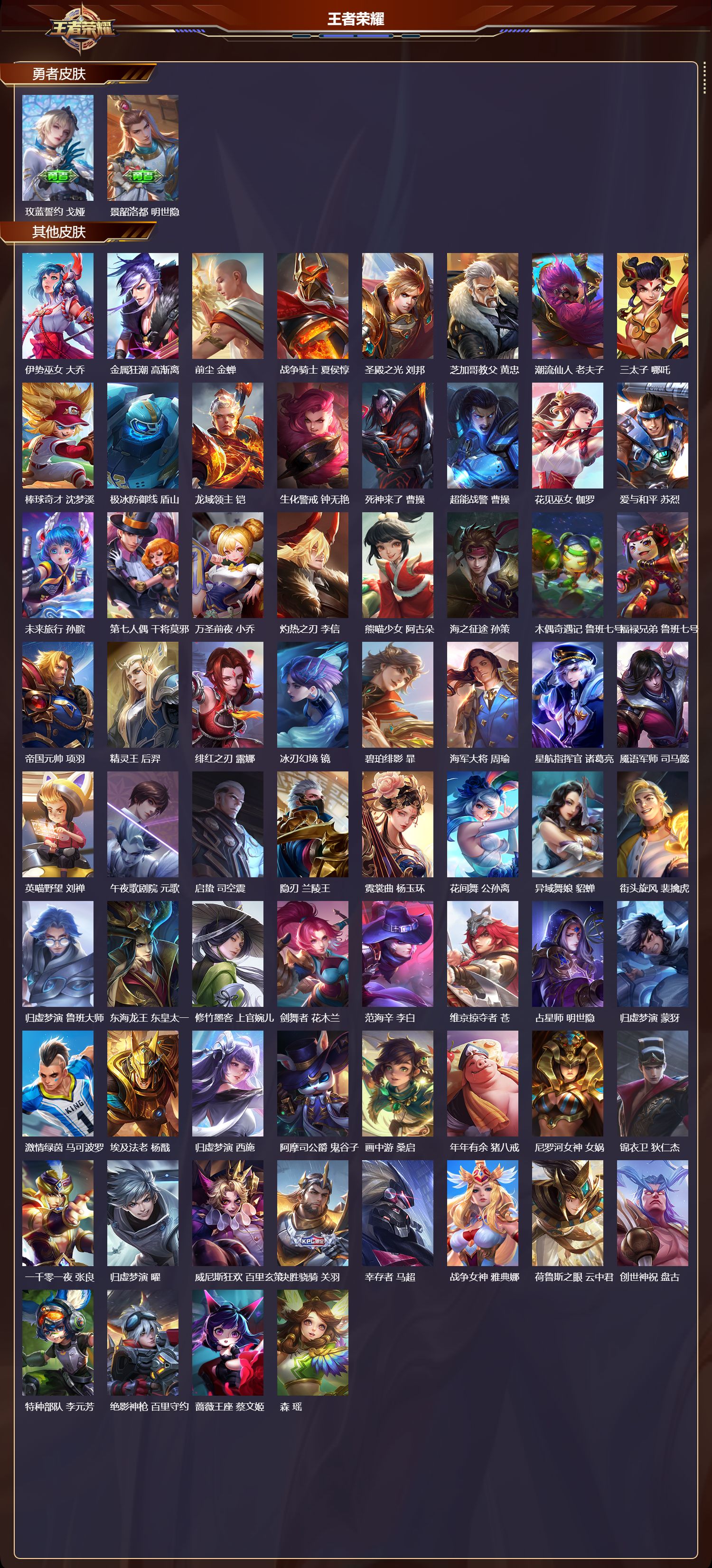 WZMK3412907王者荣耀账号详情图8 WZMK3412907王者荣耀账号详情图8