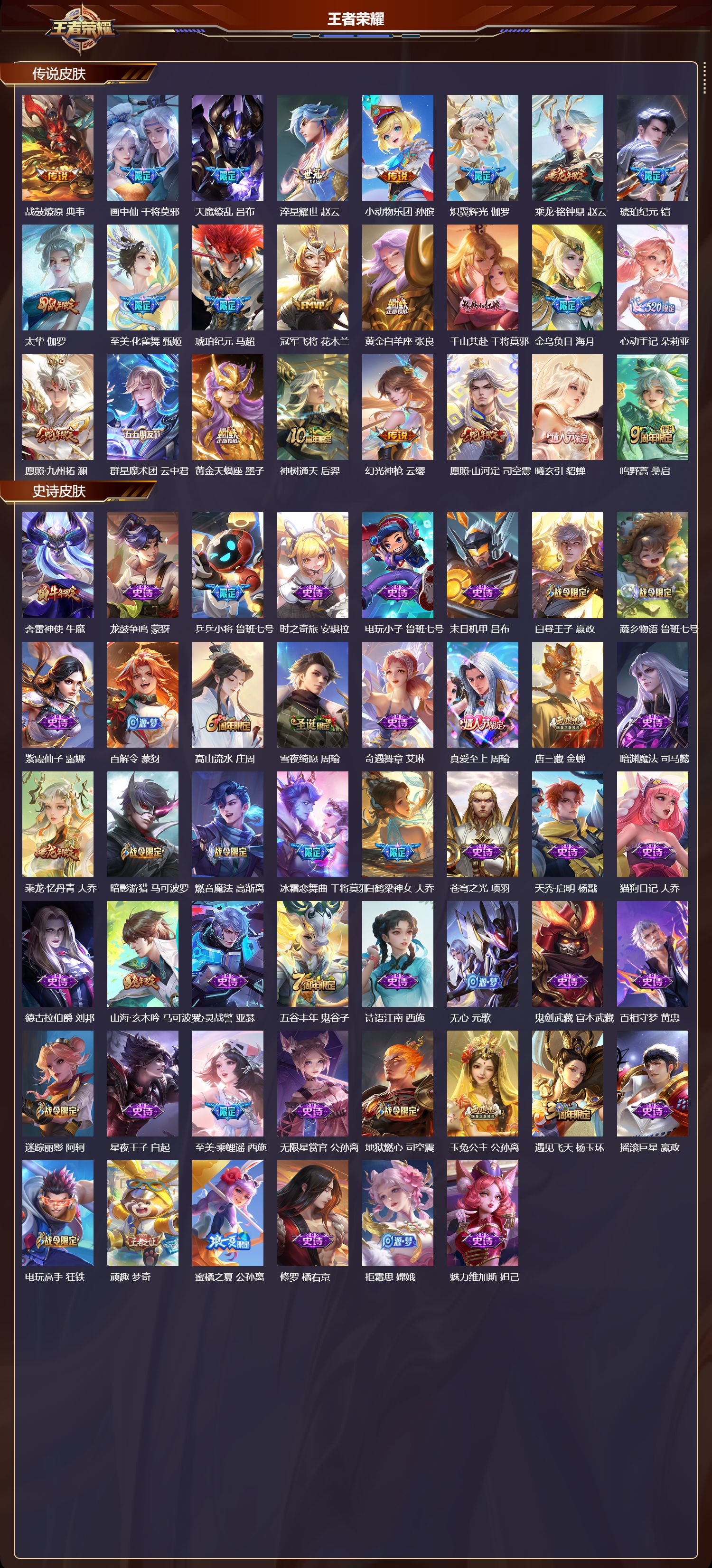 WZMK3412907王者荣耀账号详情图3 WZMK3412907王者荣耀账号详情图3