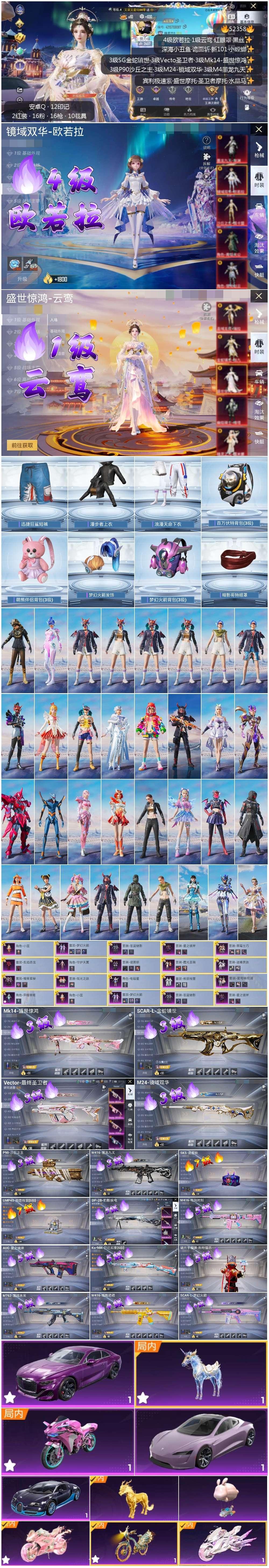 HPSJ3416481和平精英账号详情图4 HPSJ3416481和平精英账号详情图4