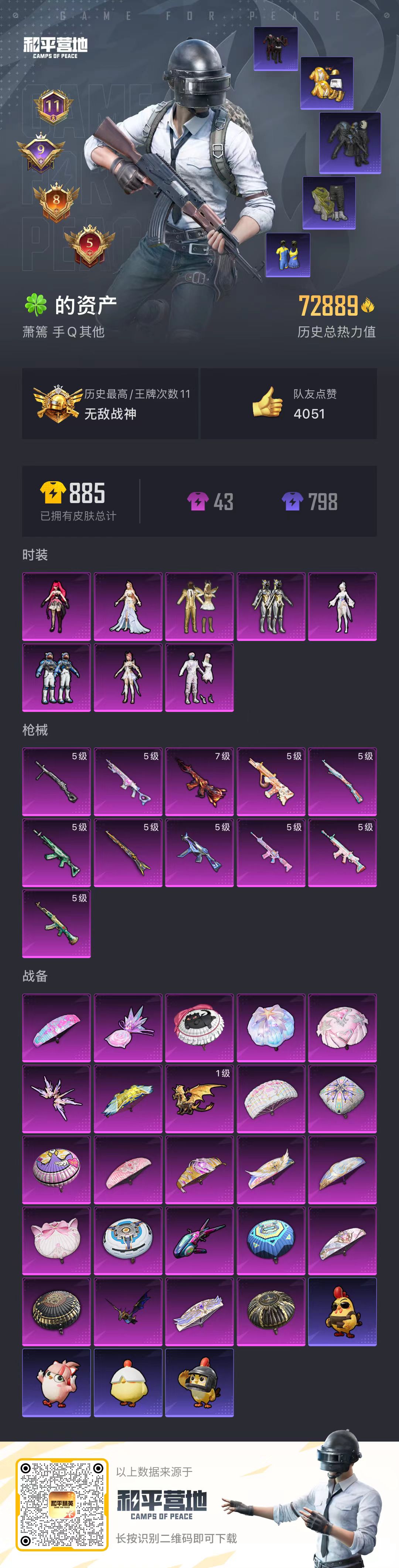 HPSJ3421435和平精英账号详情图5 HPSJ3421435和平精英账号详情图5