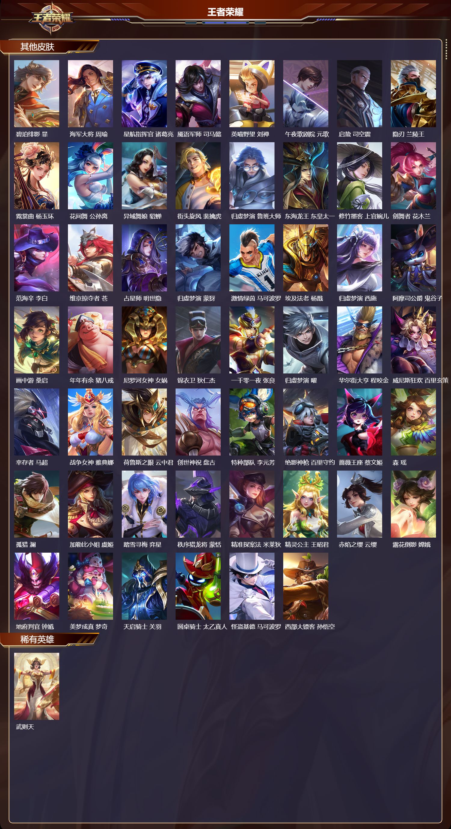 WZQM3474171王者荣耀账号详情图7