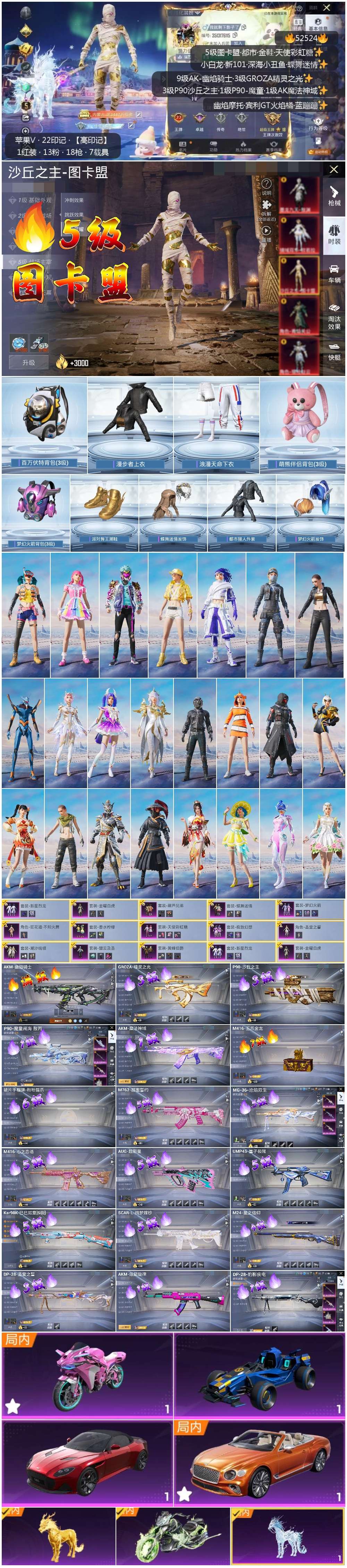 HPSJ3417121和平精英账号详情图4 HPSJ3417121和平精英账号详情图4