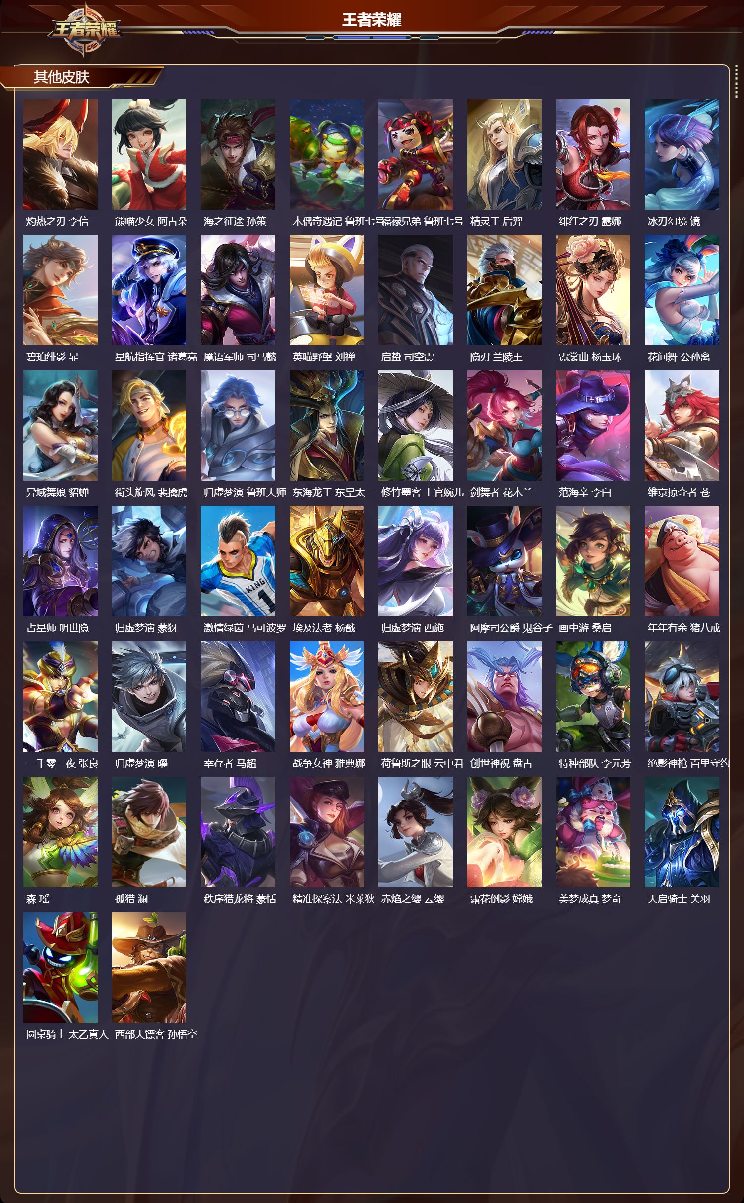 WZMK3414424王者荣耀账号详情图5 WZMK3414424王者荣耀账号详情图5