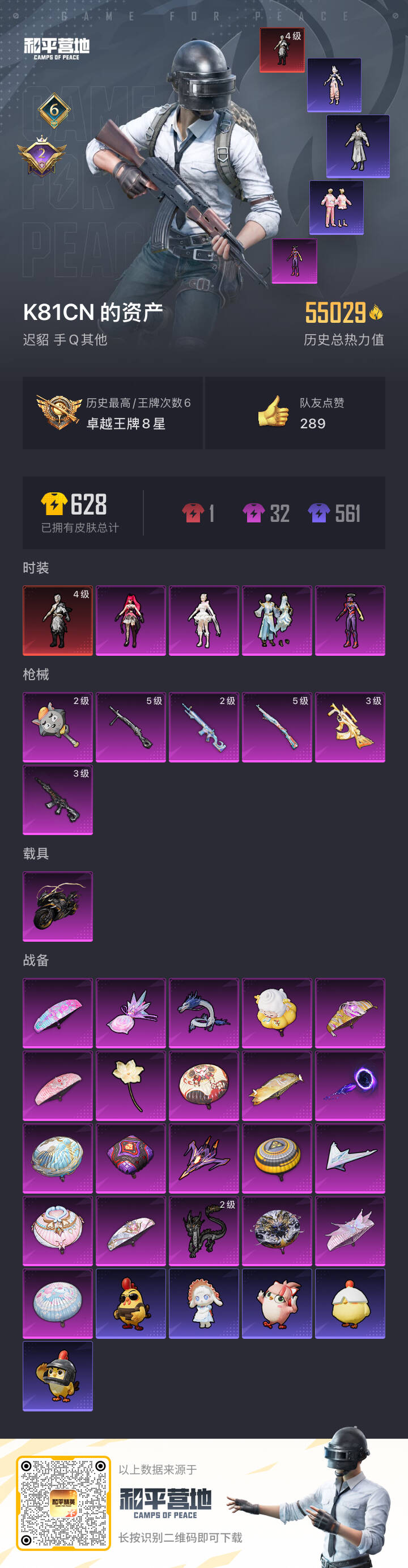 HPSJ3421426和平精英账号详情图4 HPSJ3421426和平精英账号详情图4