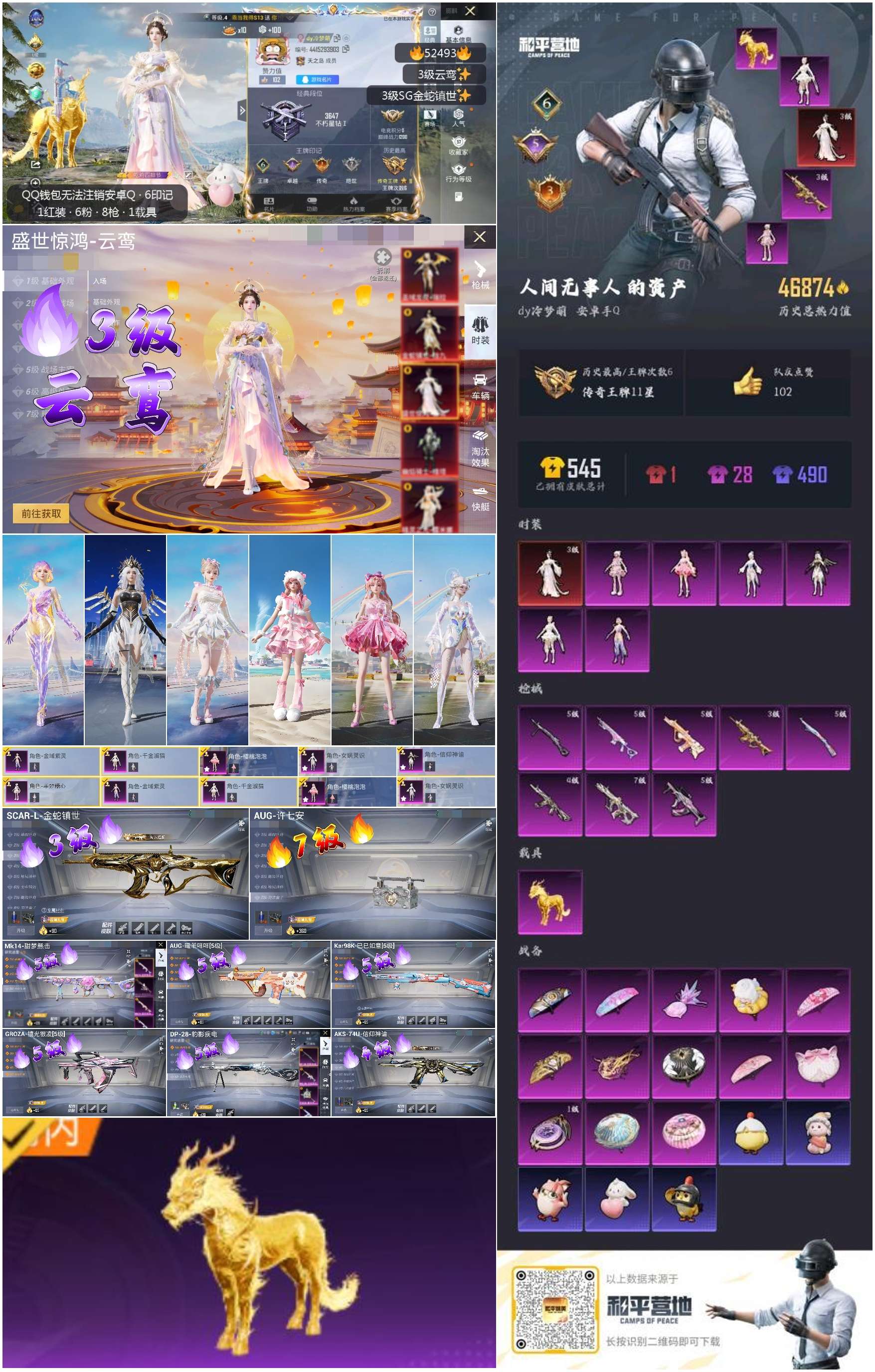 HPSJ3421399和平精英账号详情图5 HPSJ3421399和平精英账号详情图5