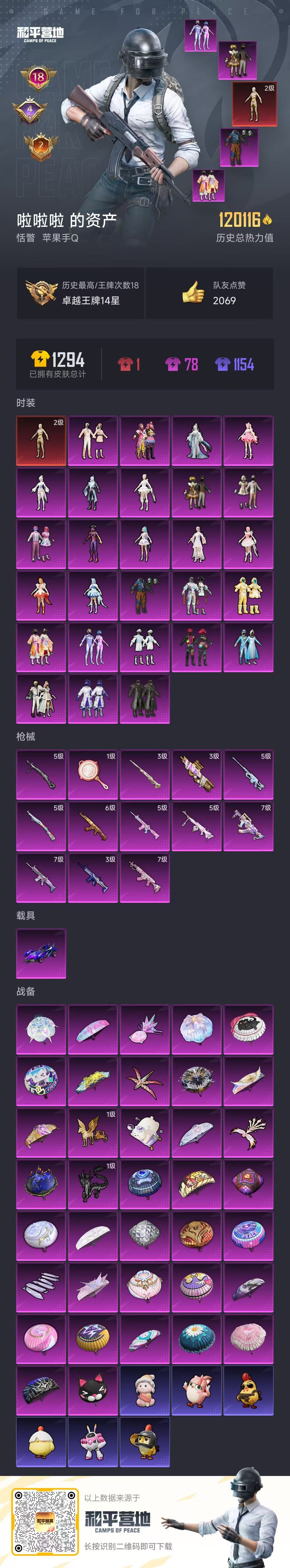 HPCMW3425083和平精英账号详情图2 HPCMW3425083和平精英账号详情图2