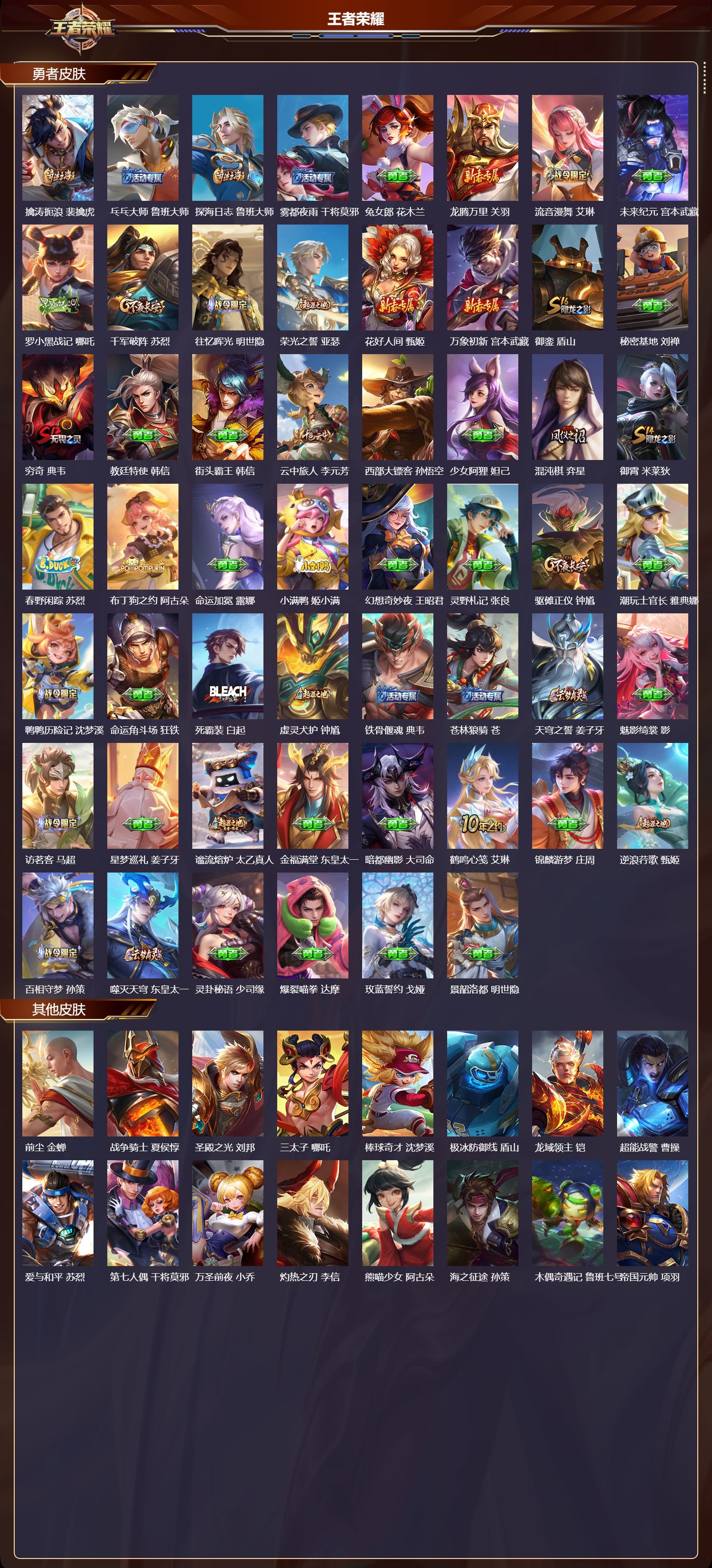 WZMK3414423王者荣耀账号详情图4 WZMK3414423王者荣耀账号详情图4