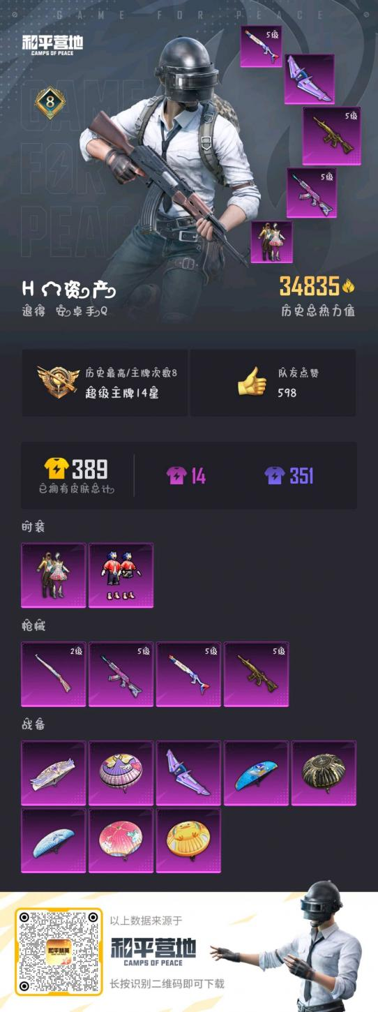 HPSJ3298649和平精英账号详情图3 HPSJ3298649和平精英账号详情图3