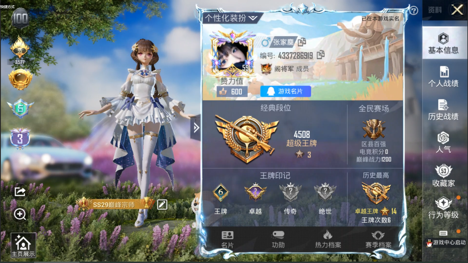 HPKG327459和平精英账号详情图3