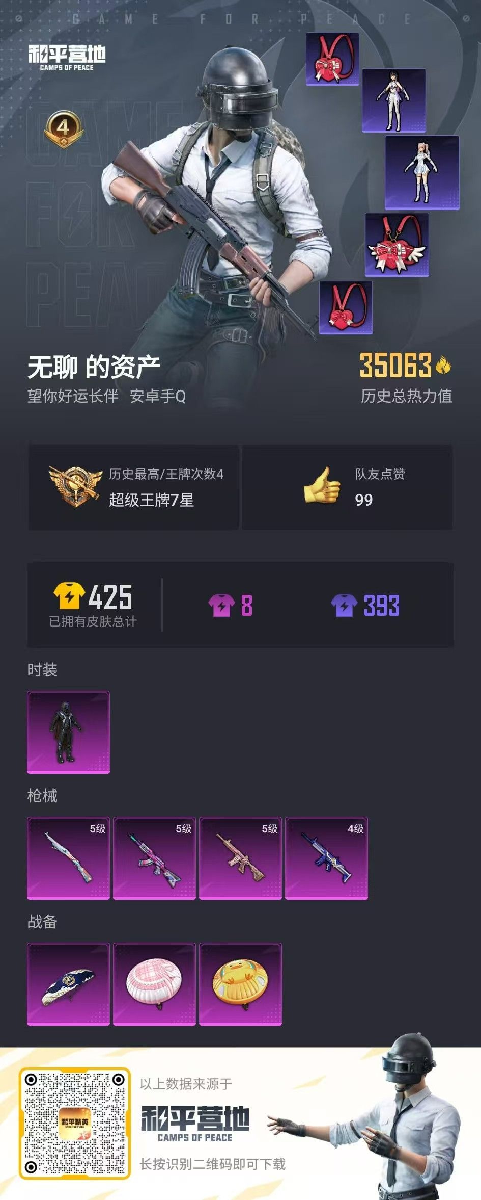 HPKG3202798和平精英账号详情图7 HPKG3202798和平精英账号详情图7