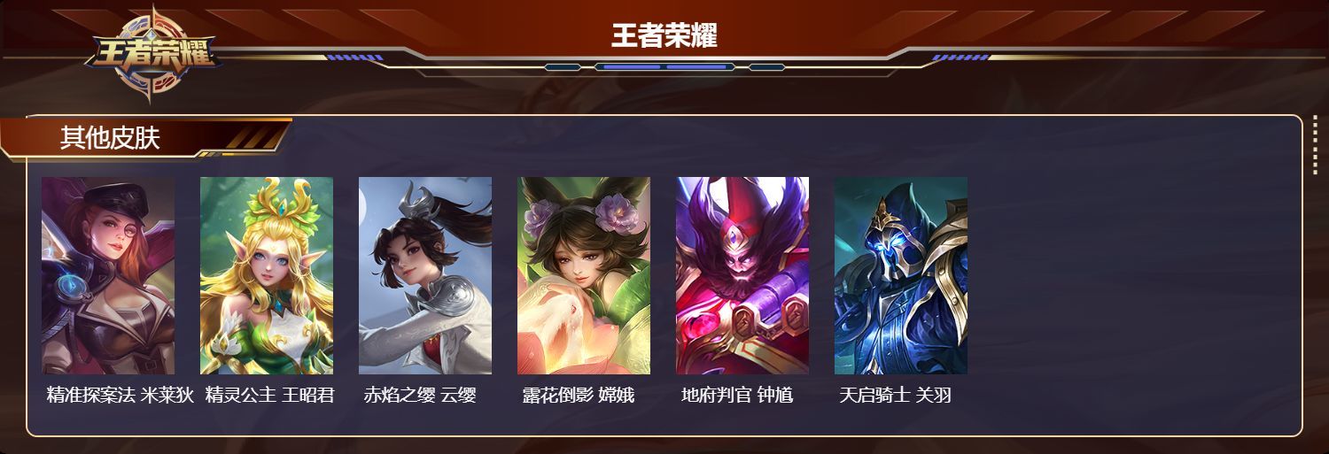 WZMK3116735王者荣耀账号详情图6 WZMK3116735王者荣耀账号详情图6