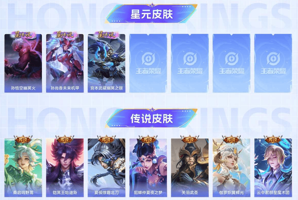 WZCMW3310588王者荣耀账号详情图5 WZCMW3310588王者荣耀账号详情图5