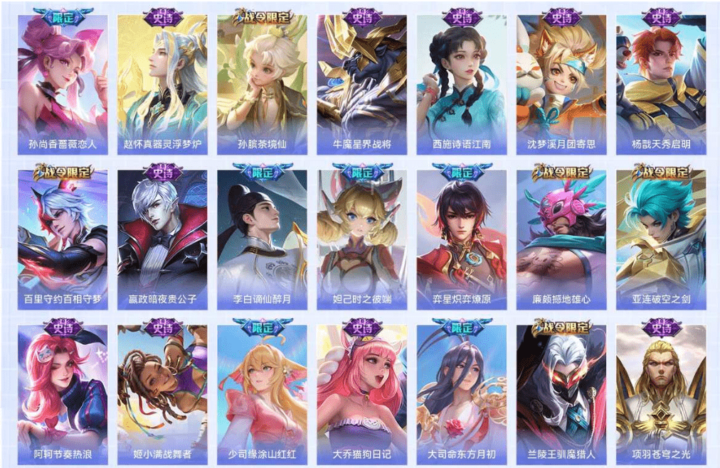 WZCMW3310588王者荣耀账号详情图8 WZCMW3310588王者荣耀账号详情图8