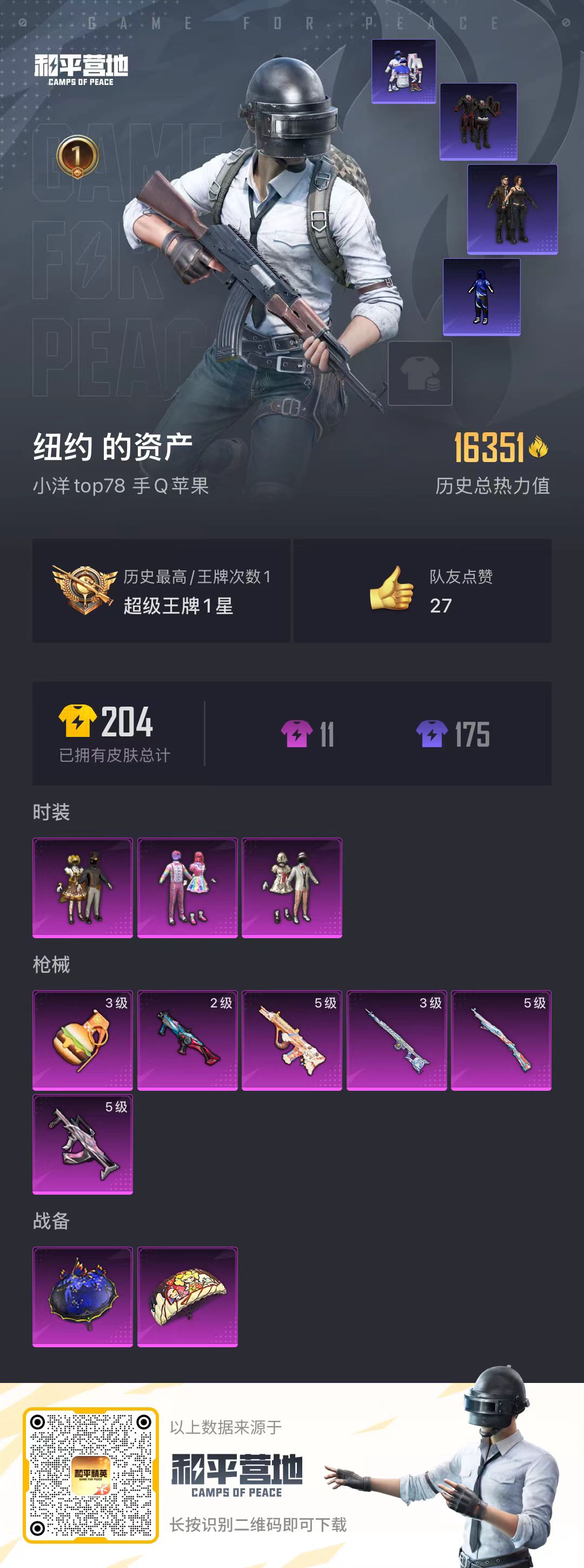 HPKG3158146和平精英账号详情图10