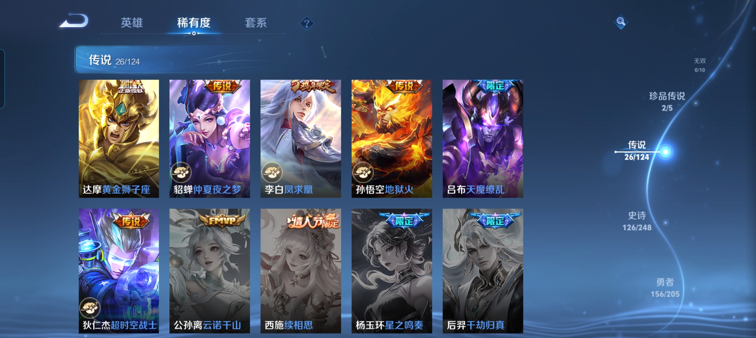 WZLX4326381王者荣耀账号详情图8