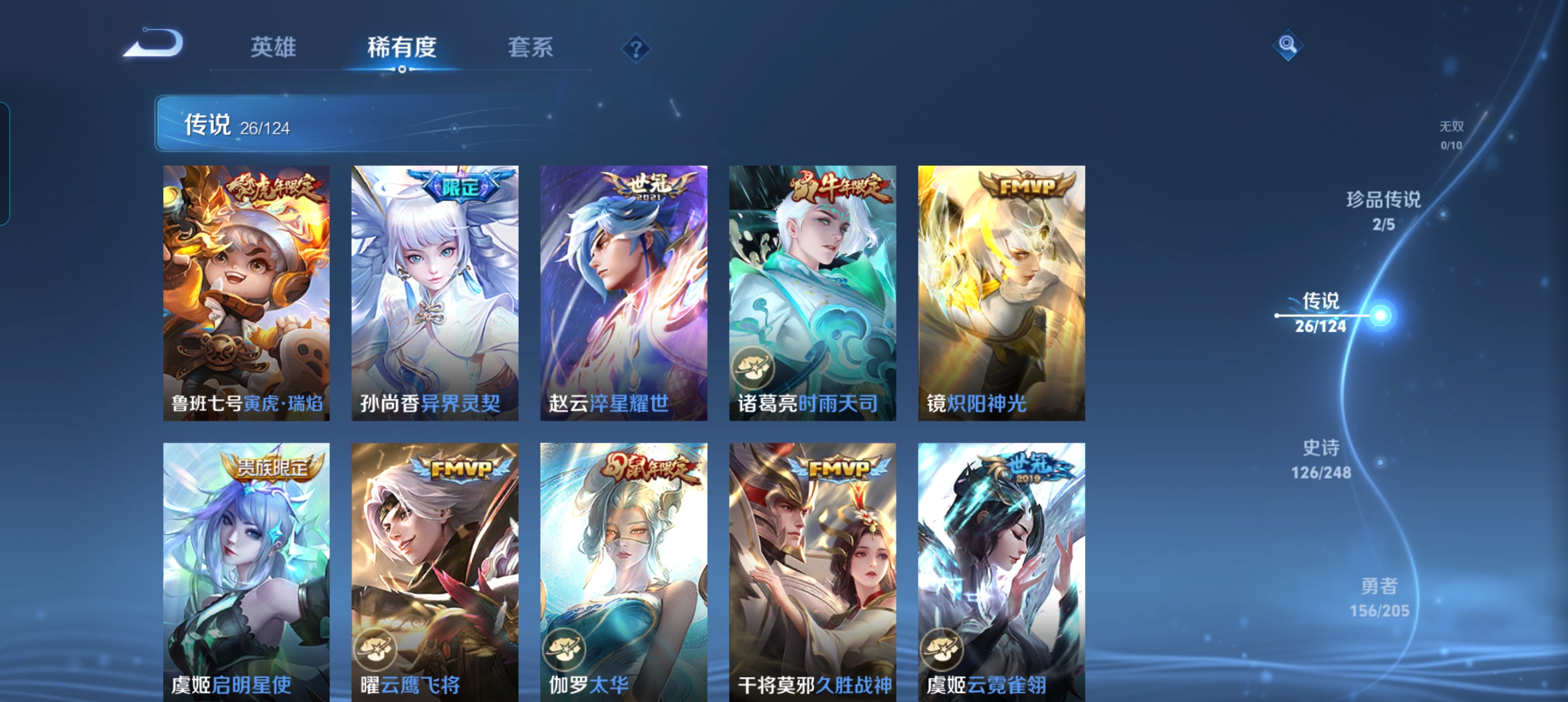 WZLX4326381王者荣耀账号详情图7