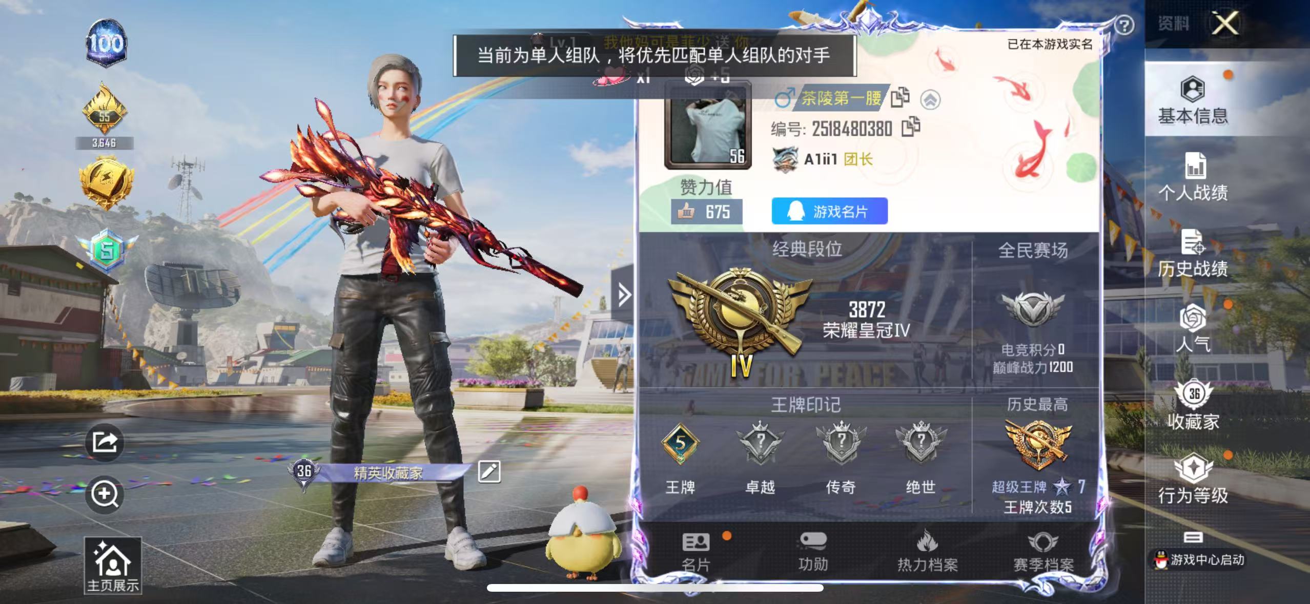 HPSJ3178286和平精英账号详情图5