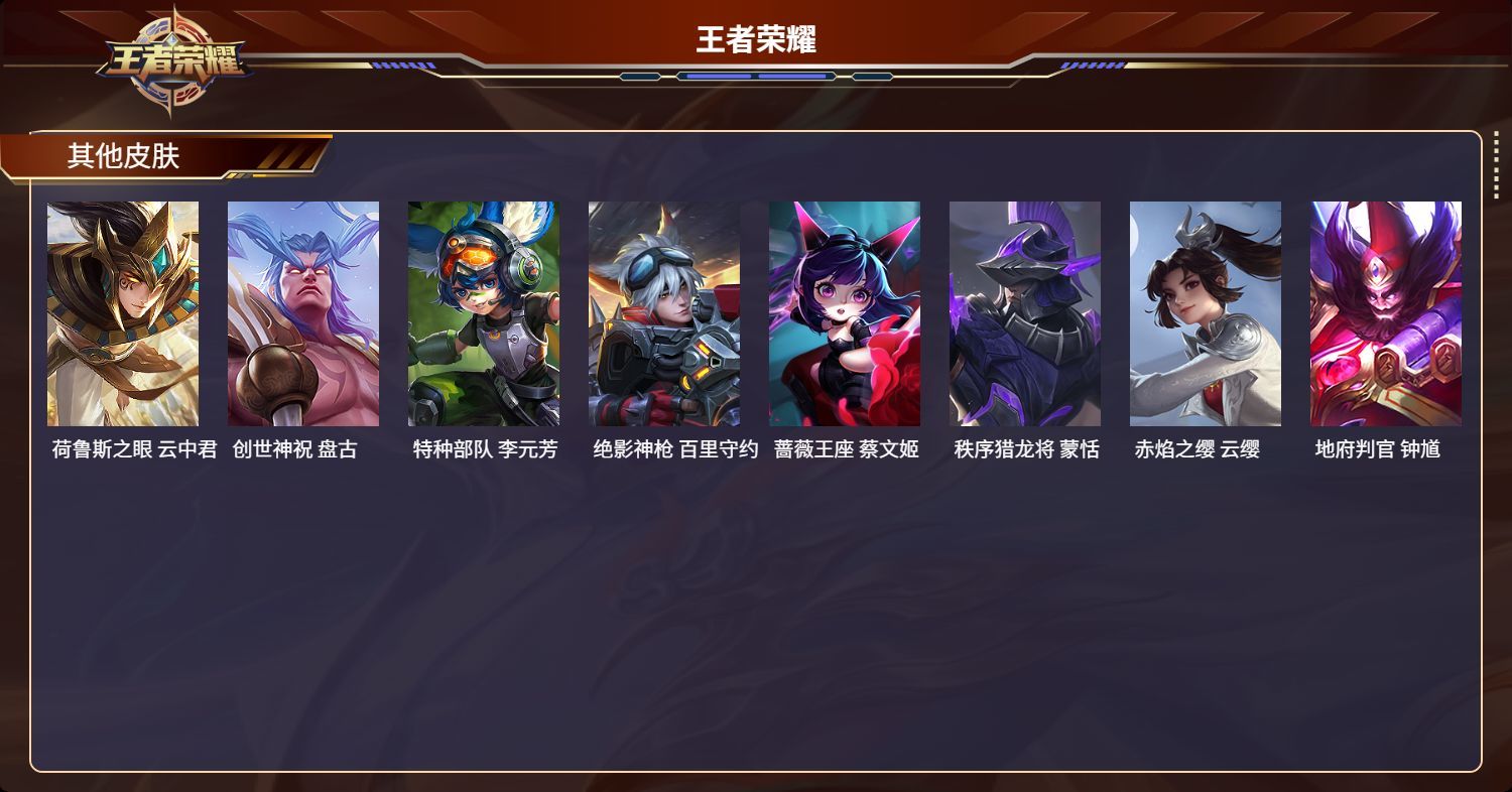 WZMK3117024王者荣耀账号详情图4 WZMK3117024王者荣耀账号详情图4