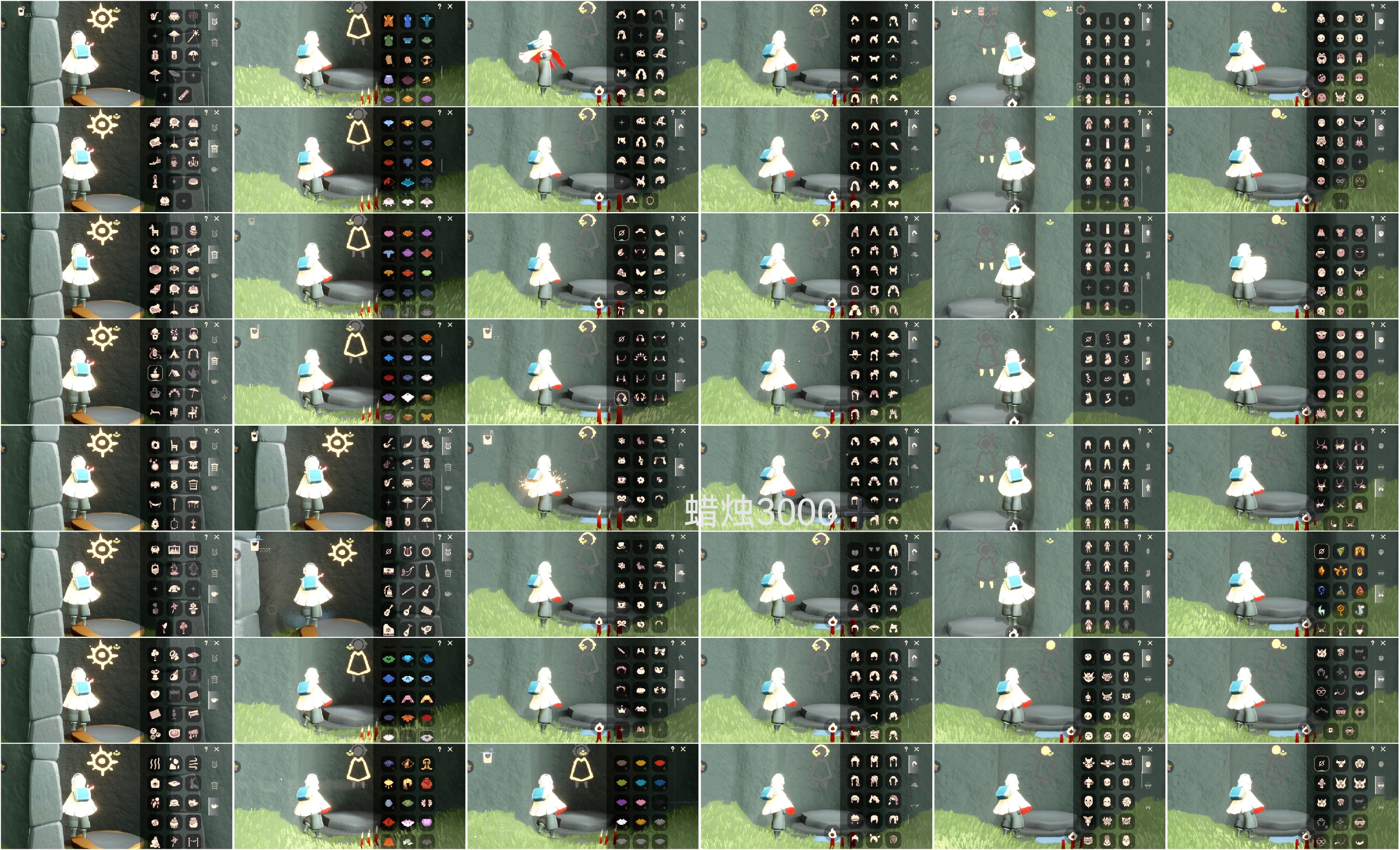光遇账号oppo渠道服HM0389 3000蜡烛 ✅渠道: OPPO ✅完成地图: 雨林霞谷墓土 ✅季节已毕业: 潜海半，