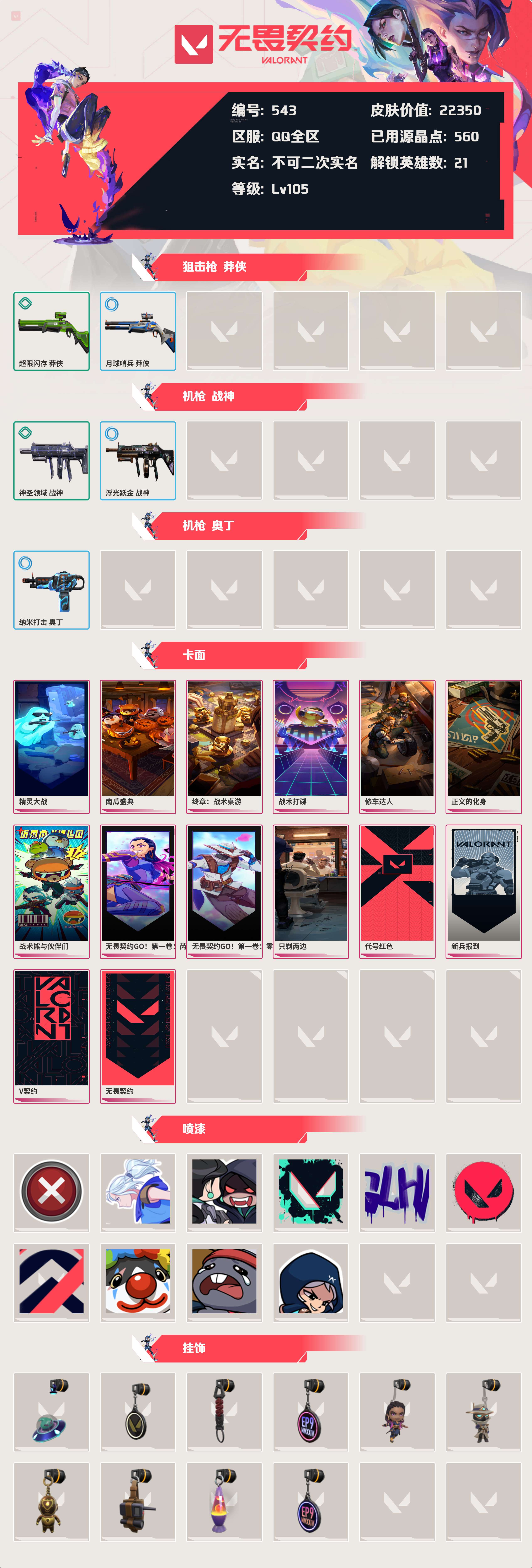 WWQYBY33422无畏契约账号详情图3