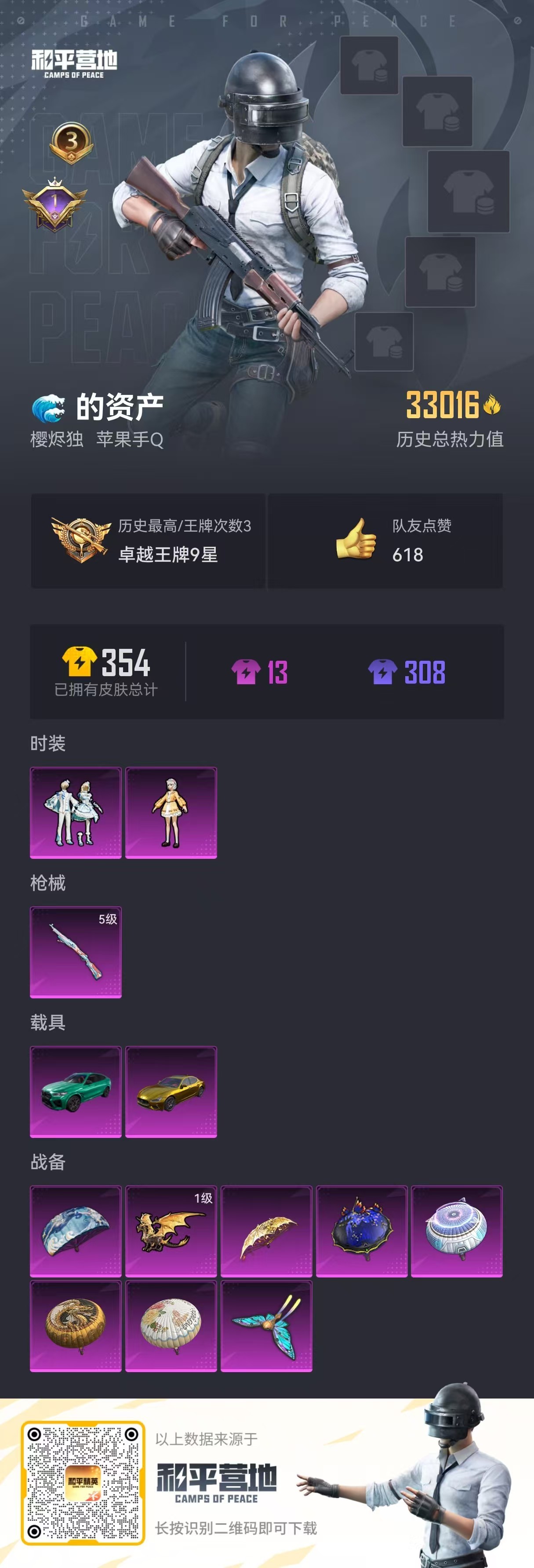 HPSJ3197874和平精英账号详情图6 HPSJ3197874和平精英账号详情图6