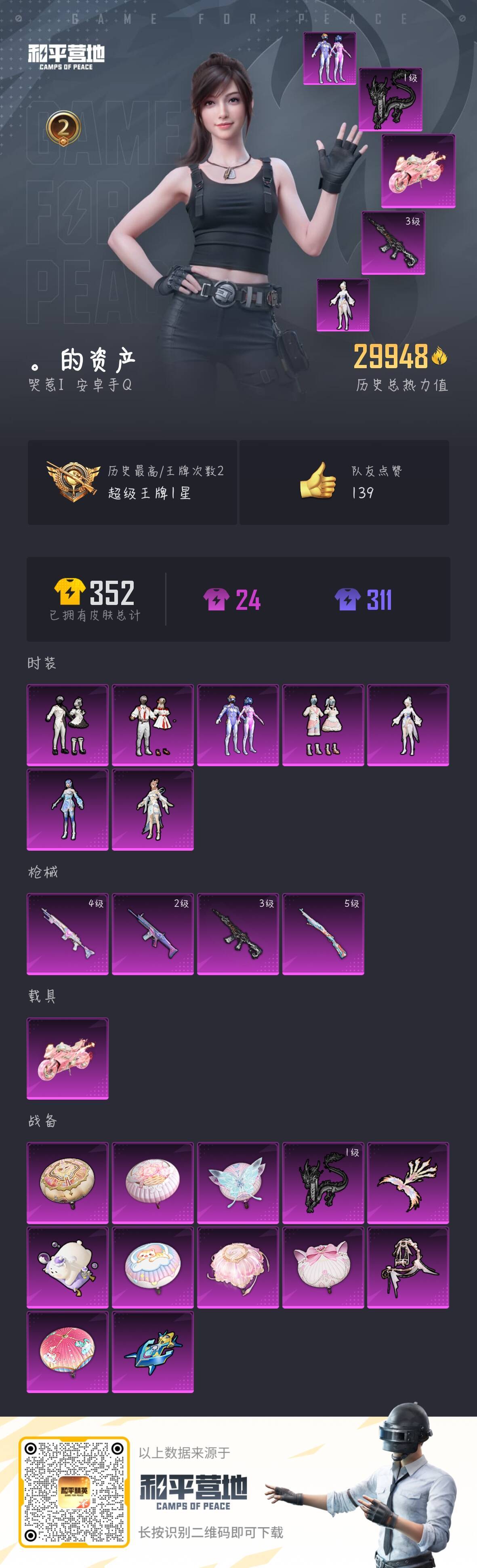HPSJ3197457和平精英账号详情图7 HPSJ3197457和平精英账号详情图7