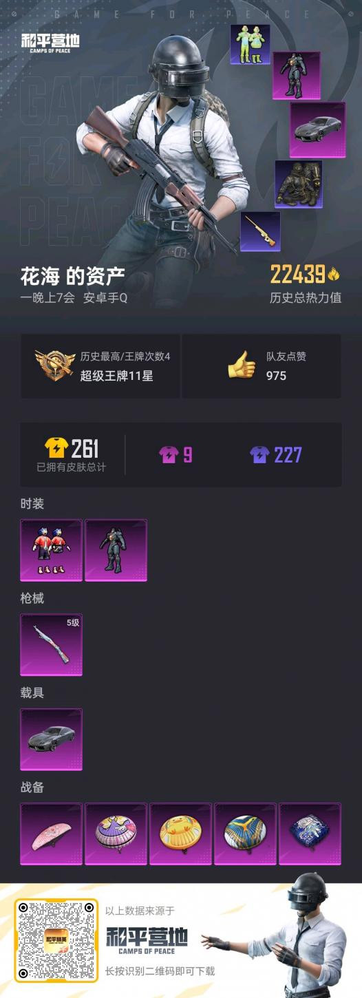 HPKG3201467和平精英账号详情图6 HPKG3201467和平精英账号详情图6