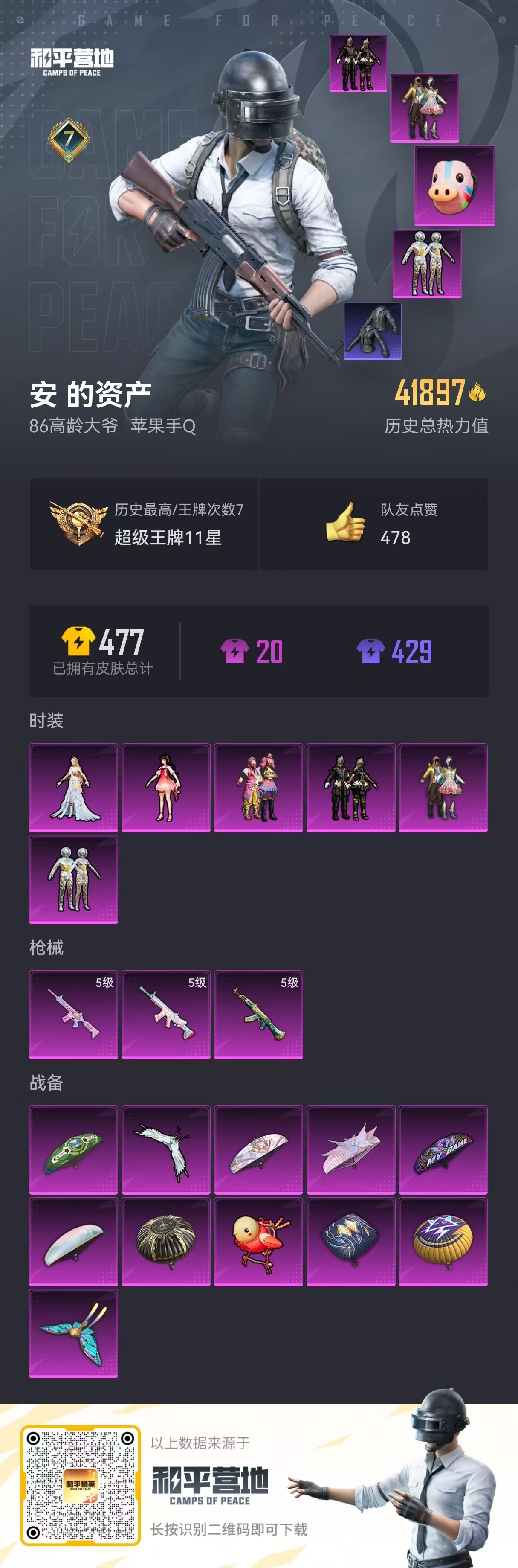 HPKG3211230和平精英账号详情图5 HPKG3211230和平精英账号详情图5