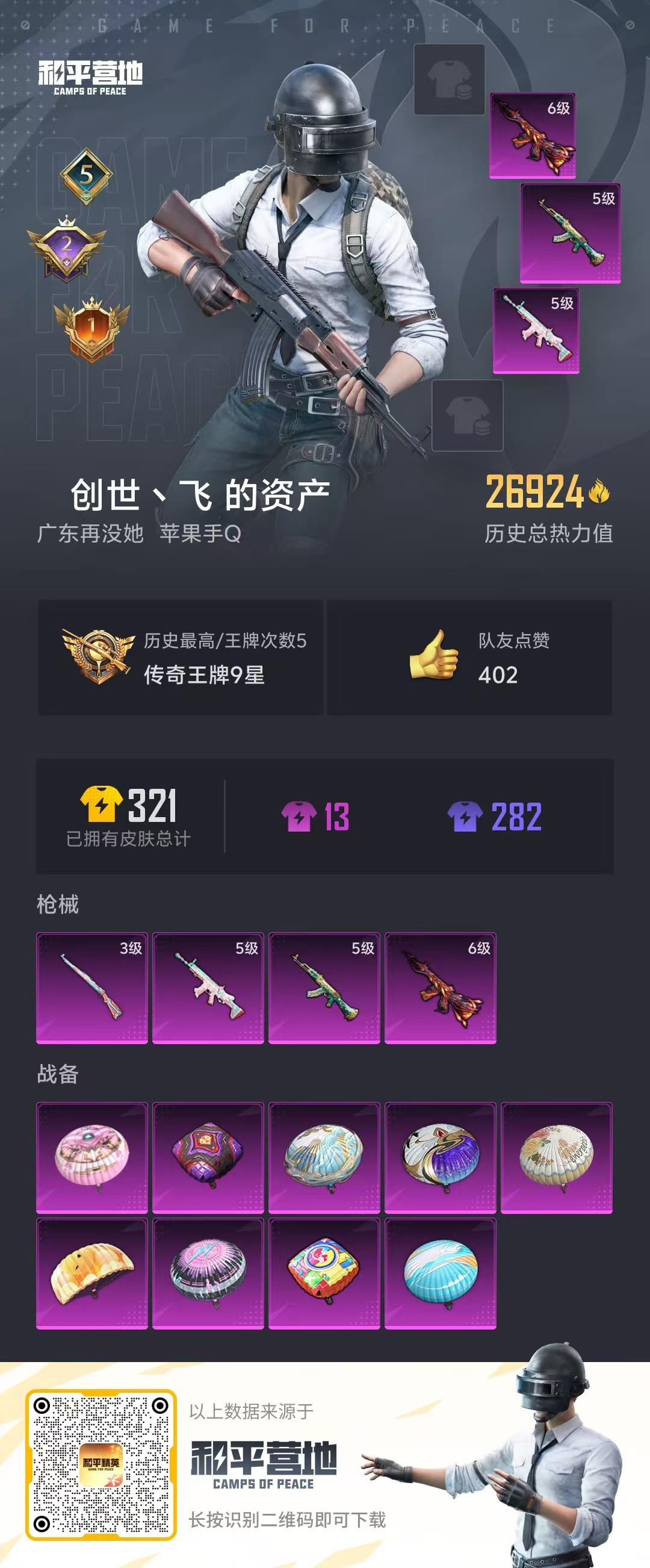 HPSJ3206864和平精英账号详情图6 HPSJ3206864和平精英账号详情图6