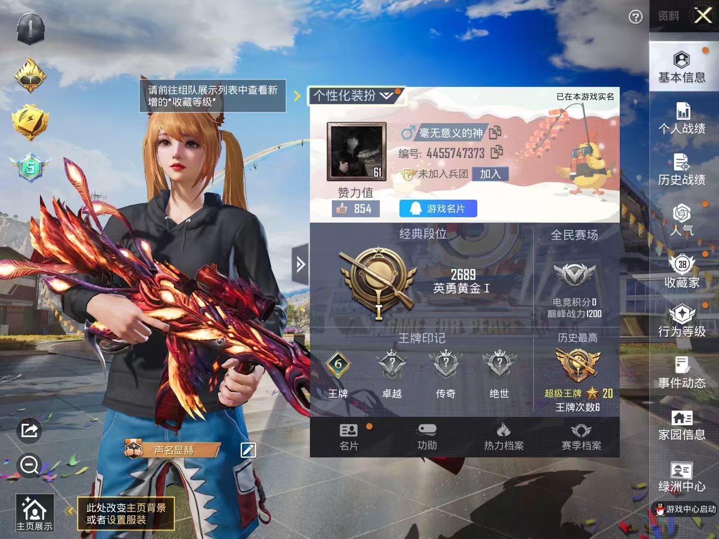 HPKG3207868和平精英账号详情图10 HPKG3207868和平精英账号详情图10
