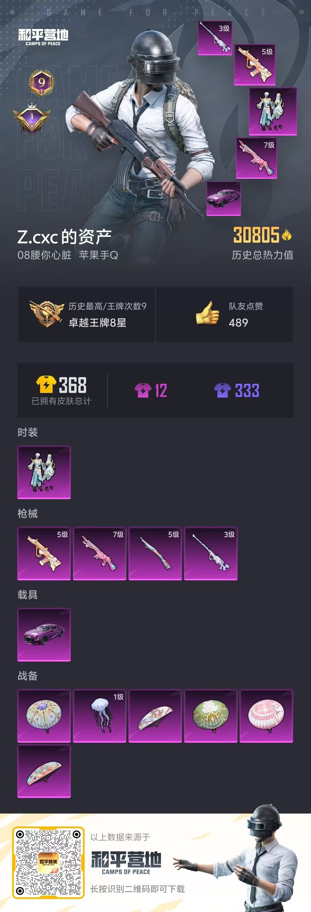 HPSJ3211310和平精英账号详情图6 HPSJ3211310和平精英账号详情图6