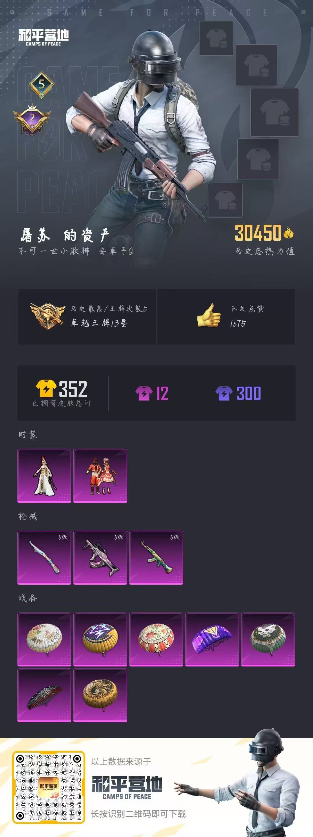 HPSJ3214807和平精英账号详情图6 HPSJ3214807和平精英账号详情图6