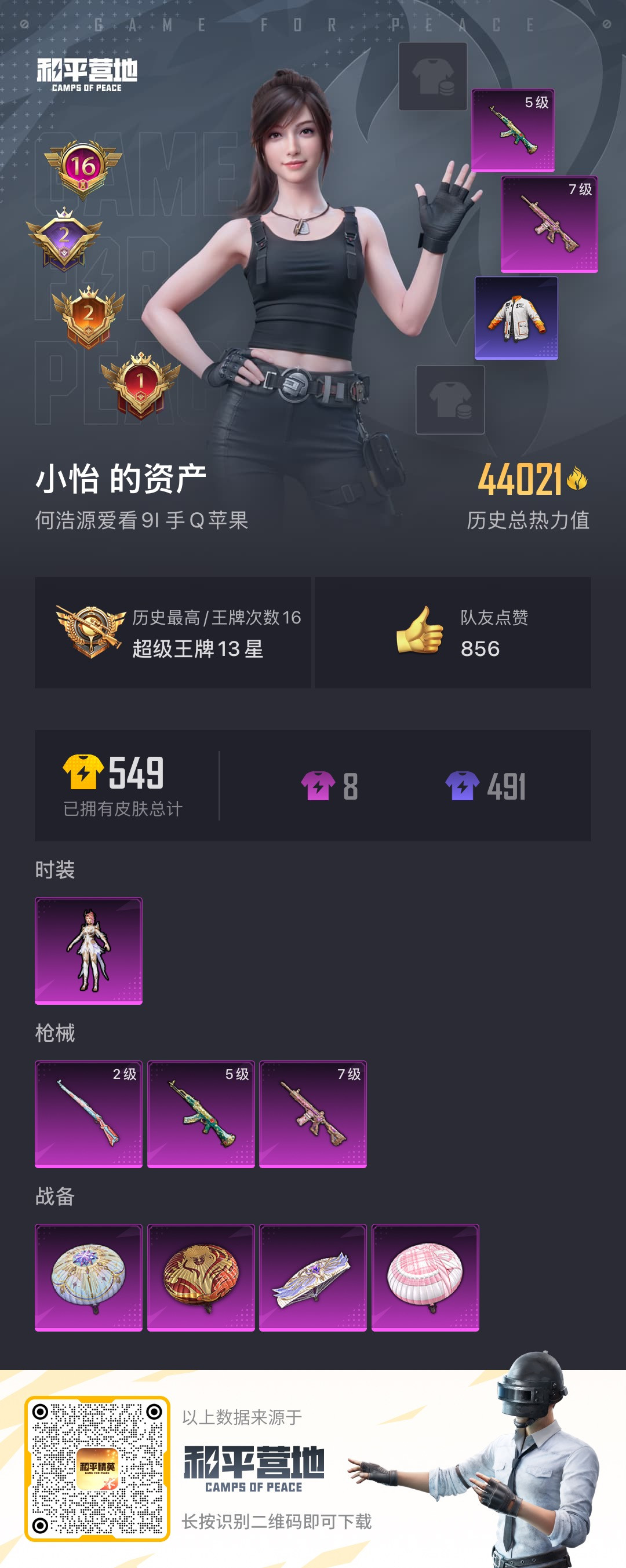 HPKG3216076和平精英账号详情图10 HPKG3216076和平精英账号详情图10